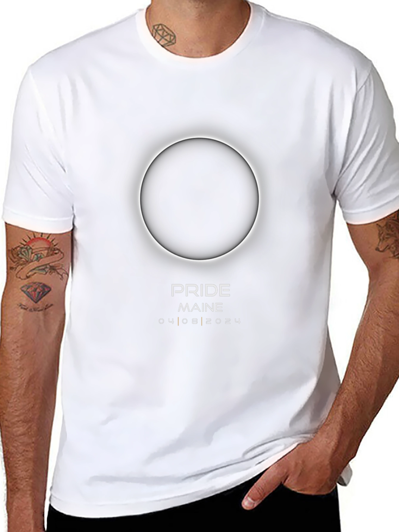 Camiseta Eclipse Solar Maine 2024