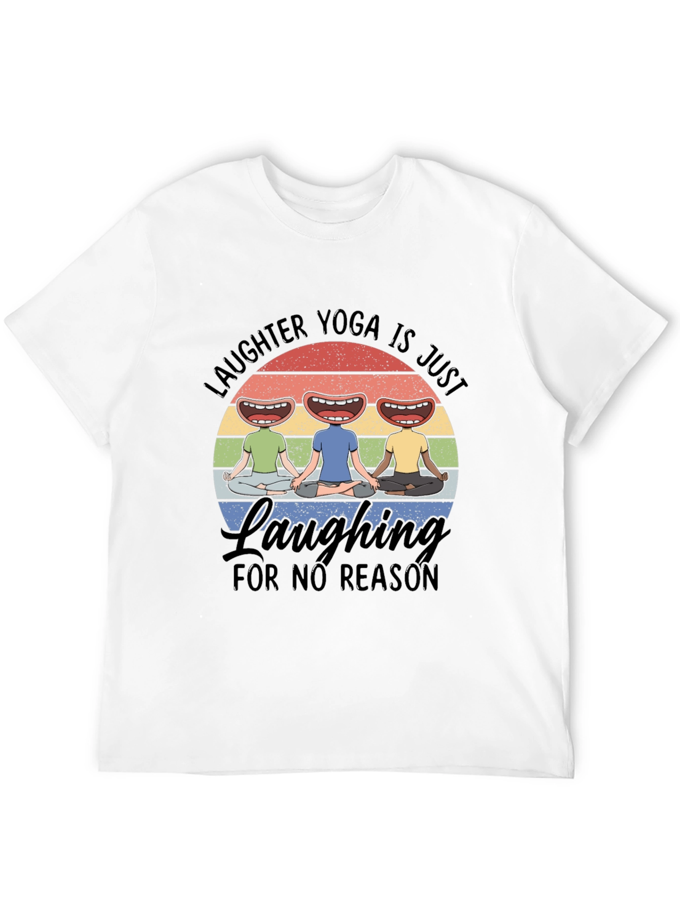 Camiseta Yoga de la Risa para Hombre