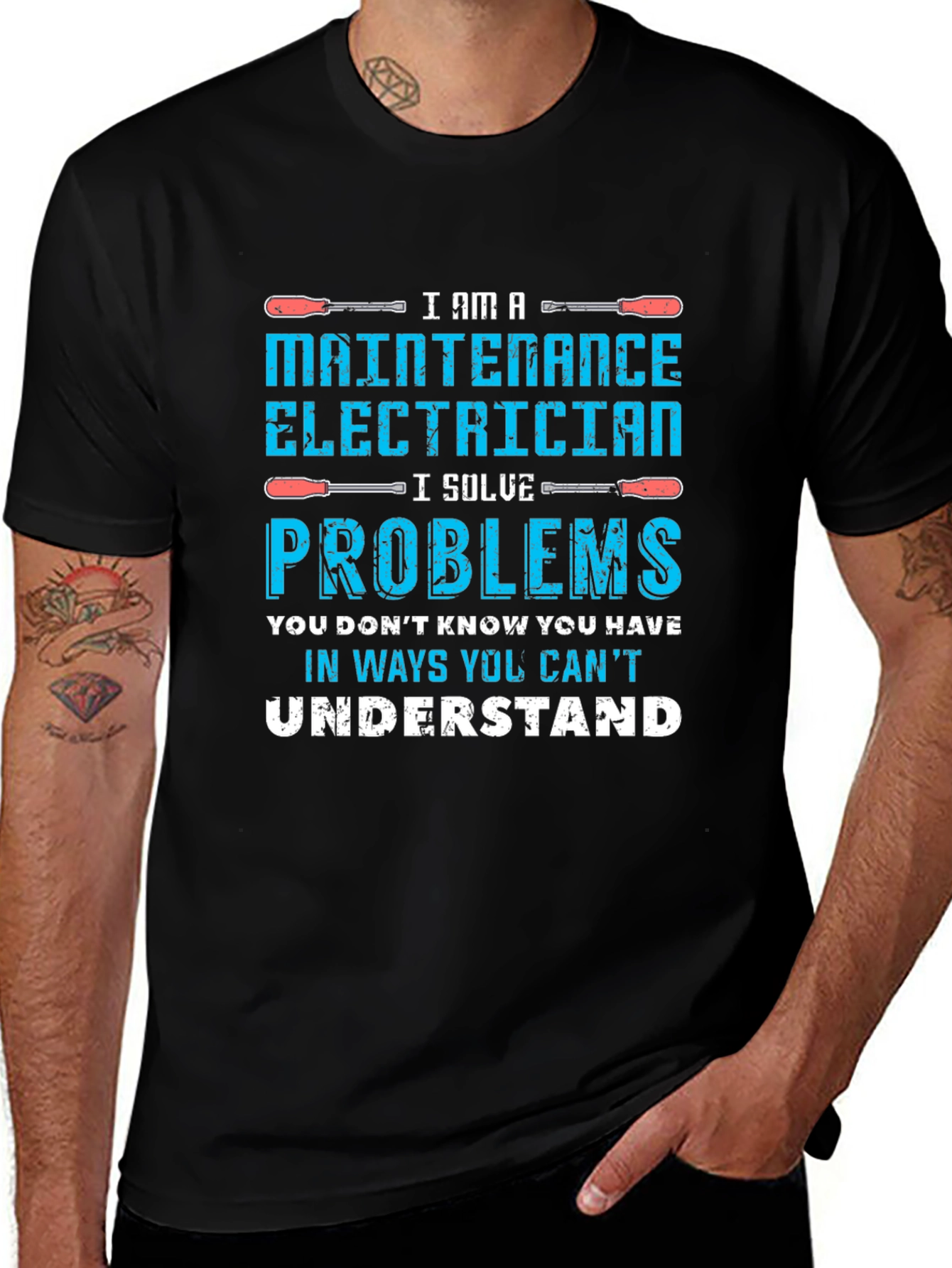 Camiseta Soy Electricista de Mantenimiento