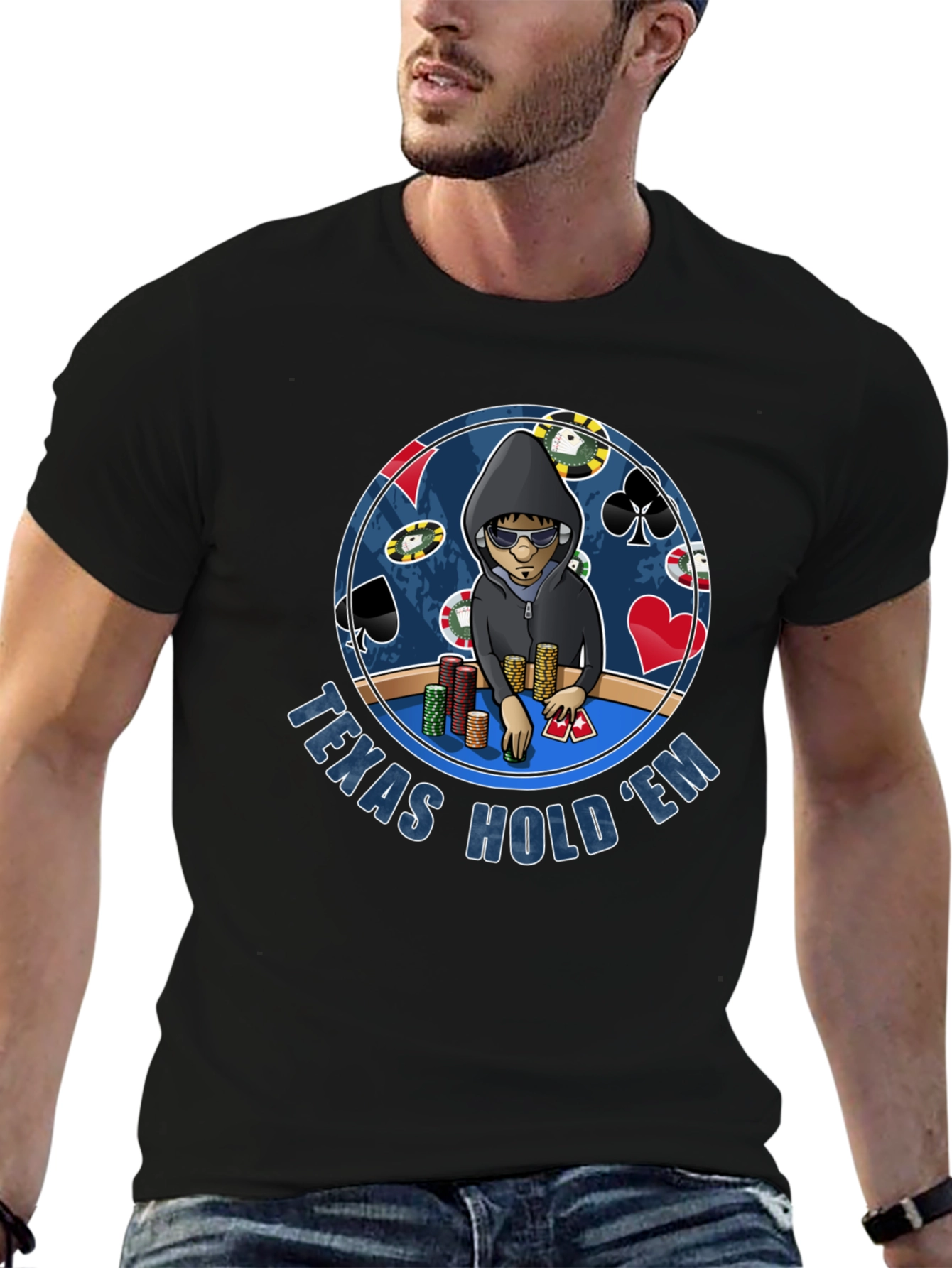 Camiseta Texas Holdem - Diseño Poker