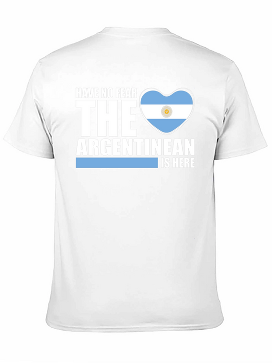 Camiseta Argentina No Temas El Argentino Está Aquí