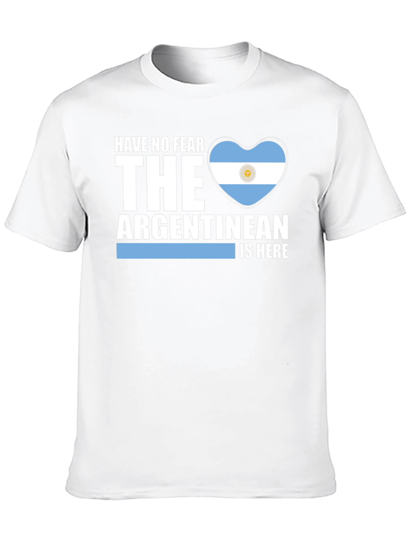 Camiseta Argentina No Temas El Argentino Está Aquí