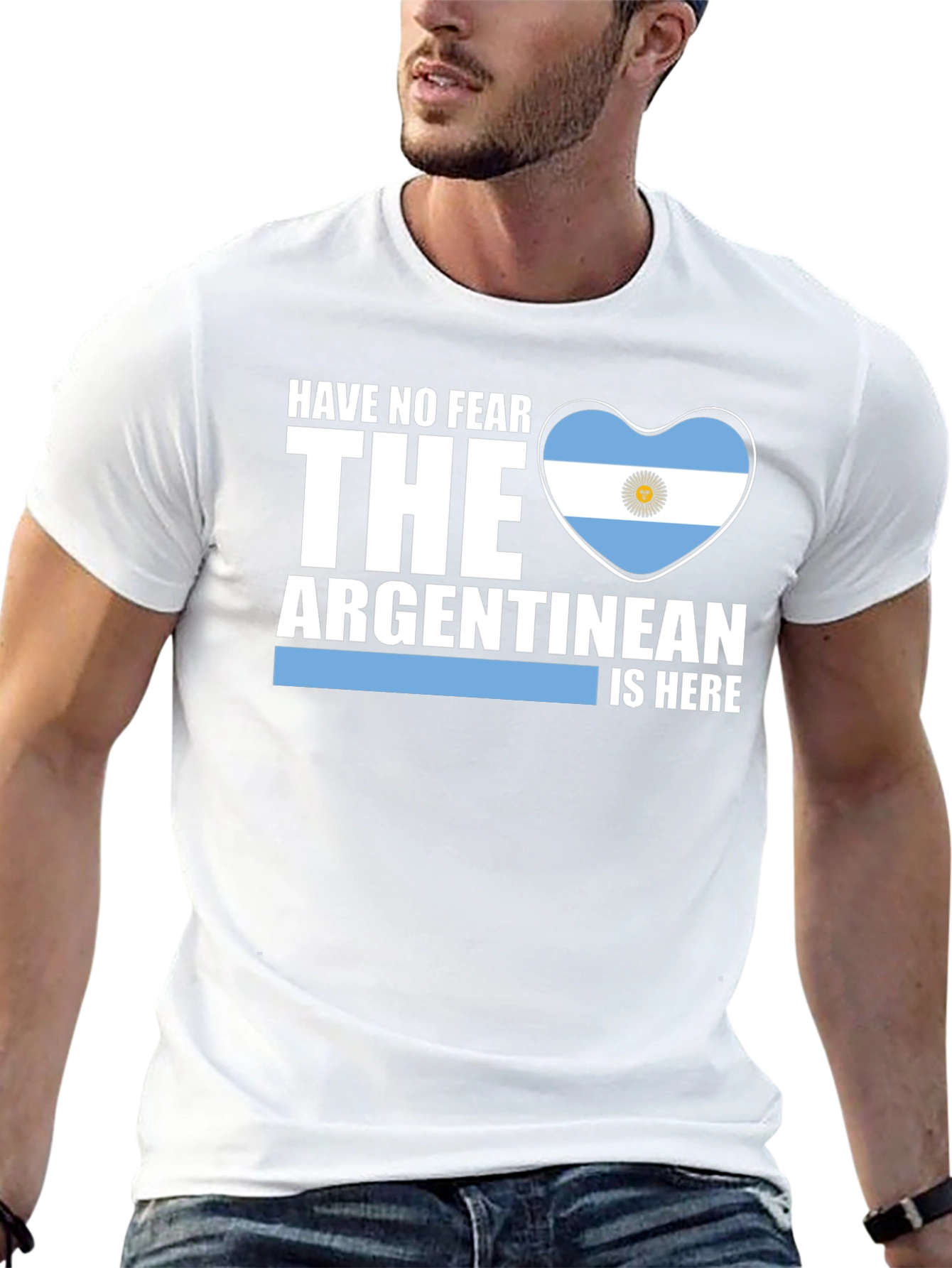 Camiseta Argentina No Temas El Argentino Está Aquí