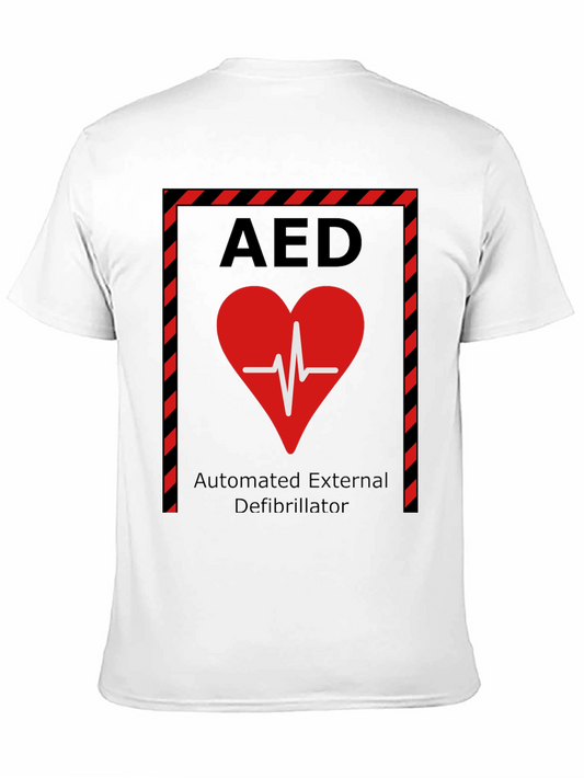 Camiseta AED Corazón - Salvavidas Urgencias Médicas