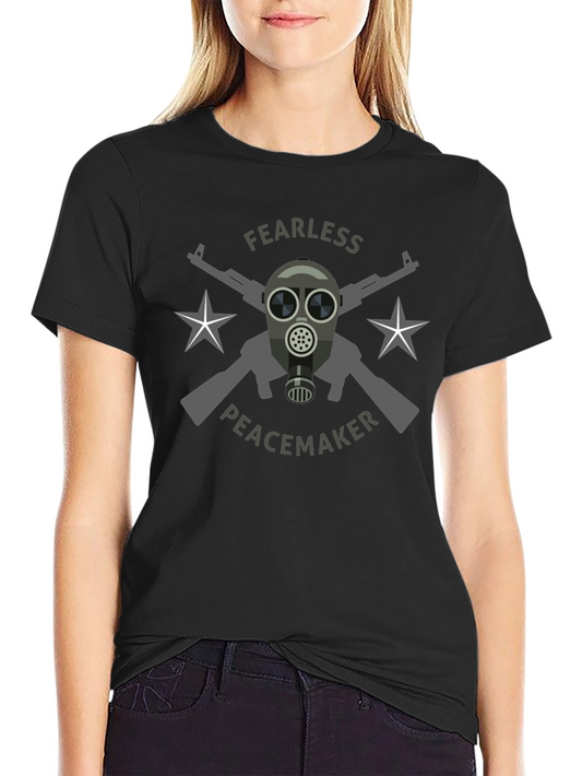 Camiseta Negra Fearless Peacemaker