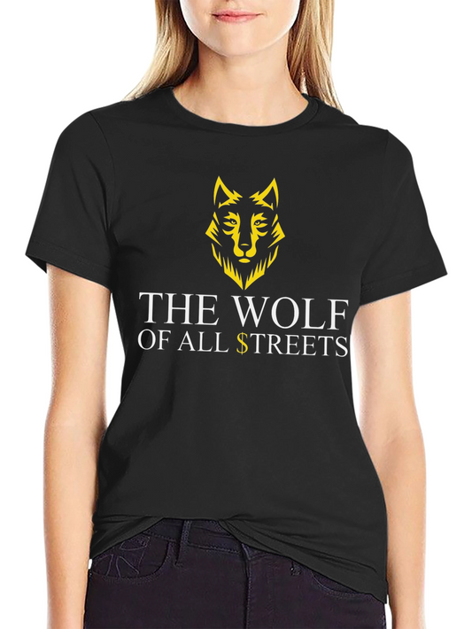 Camiseta Negra The Wolf of All Streets