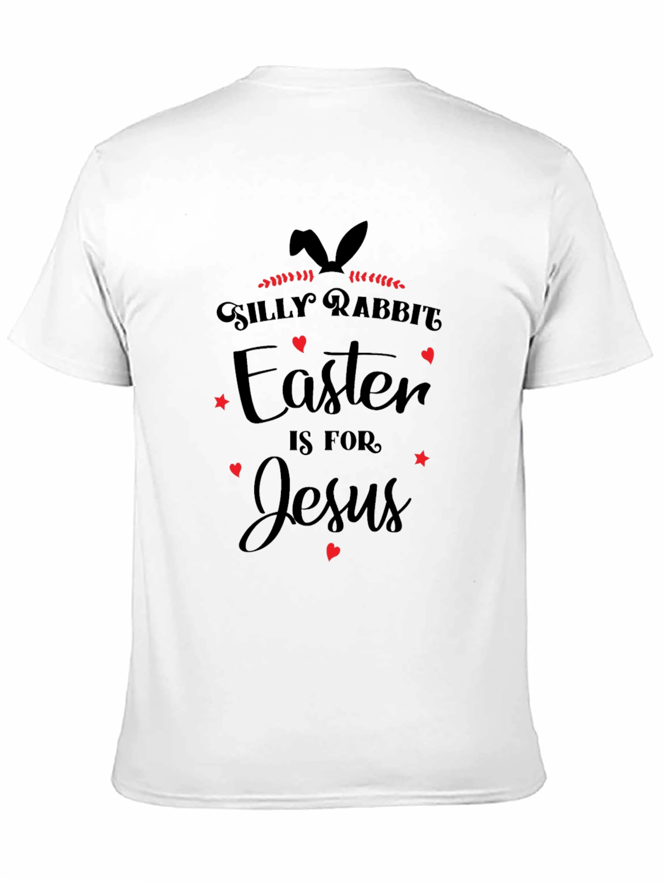 Camiseta Negra Easter is for Jesus
