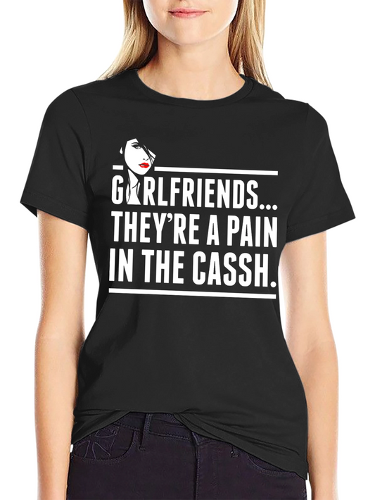 Camiseta Negra: Novias Un Dolor en el Trasero