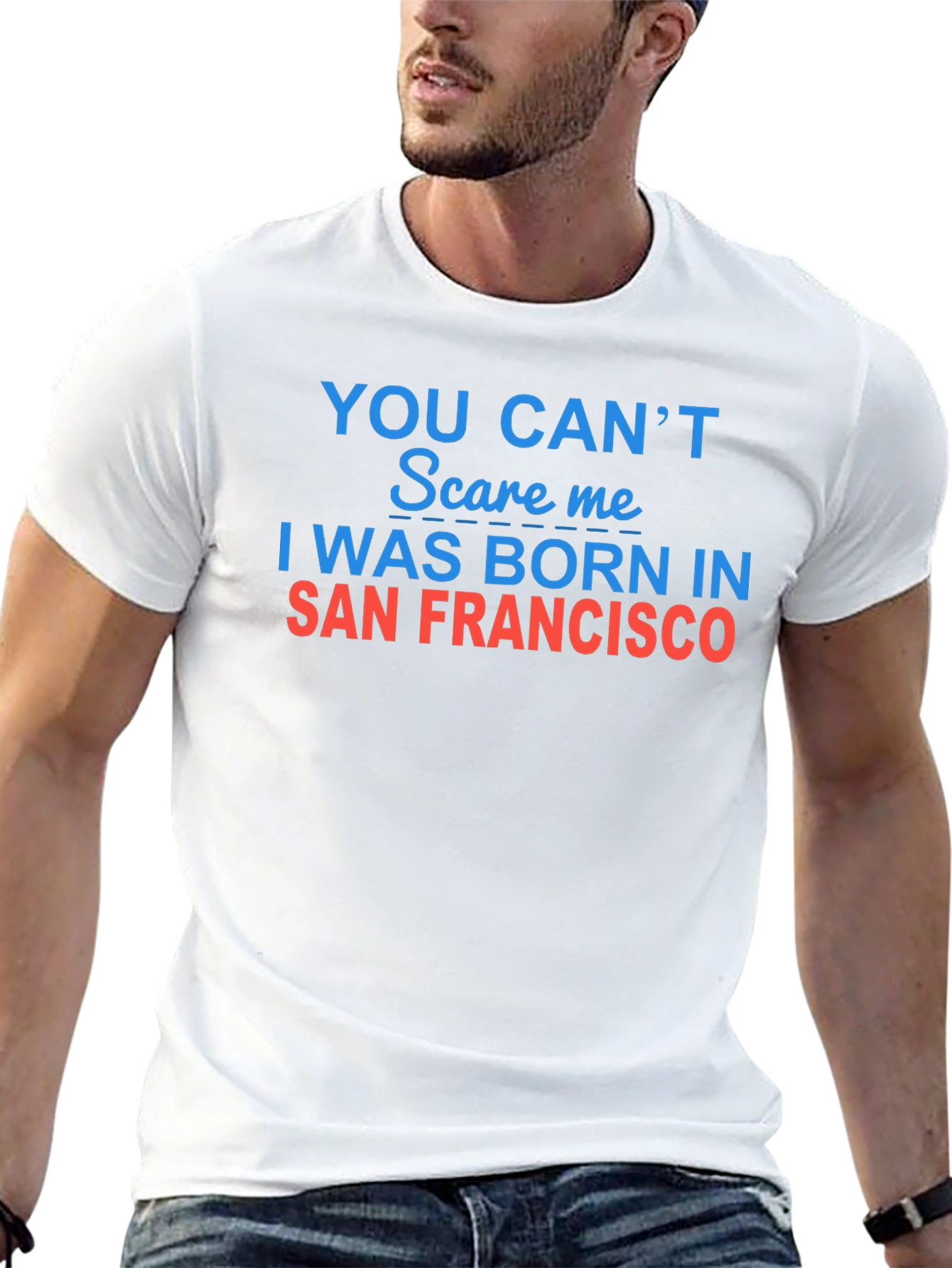 Camiseta Negra: ¡Nací en San Francisco!