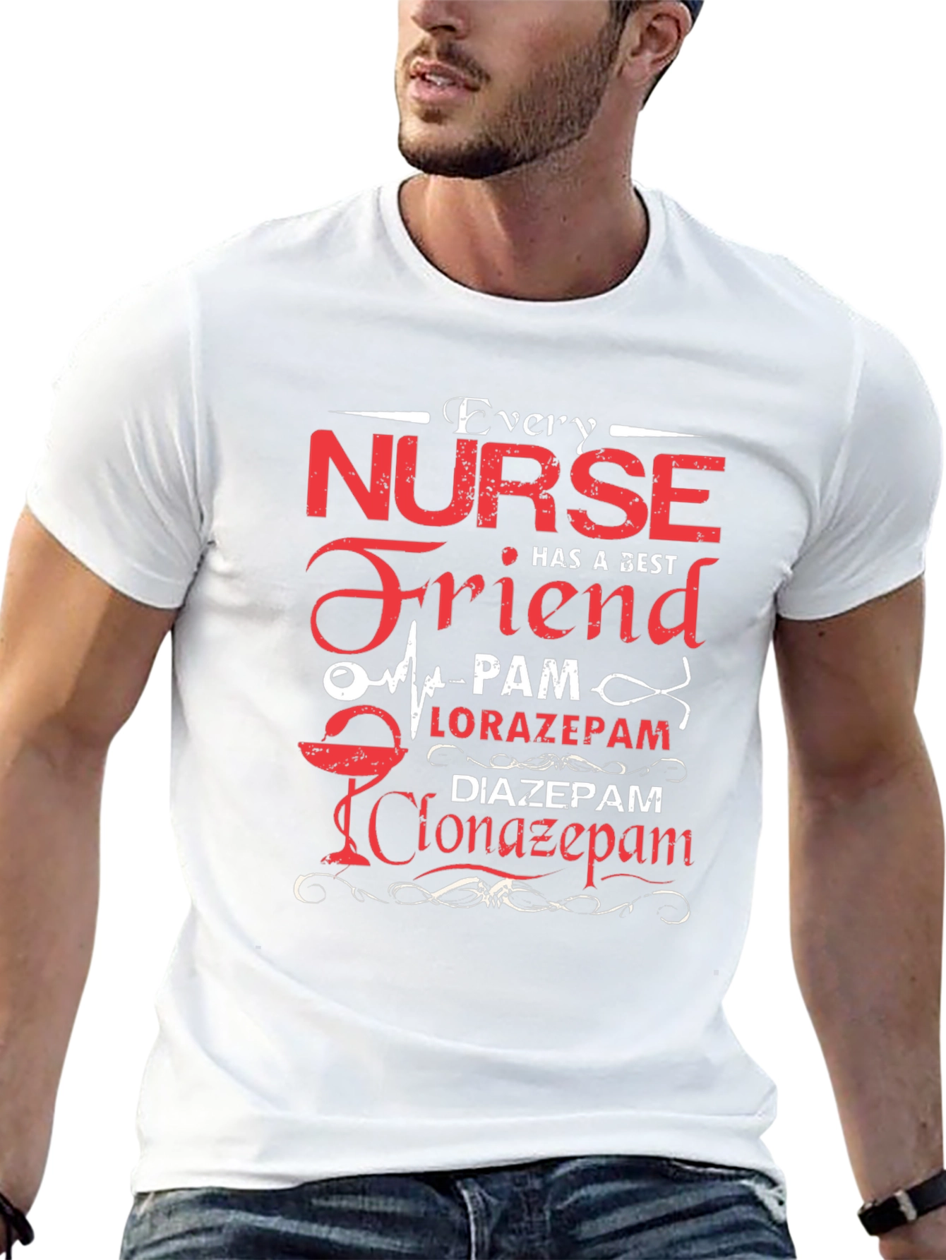 Camiseta Enfermera y Amigos - Humor Médico