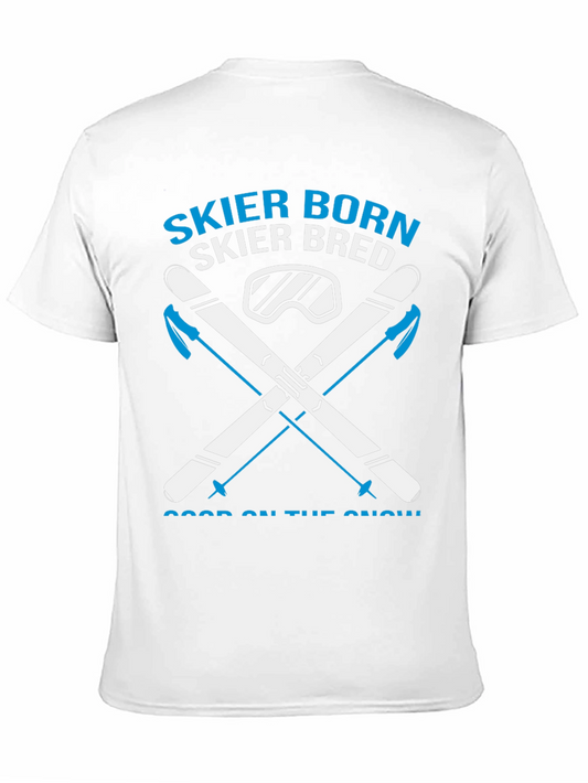 Camiseta Esquí Nacido Criado para la Nieve