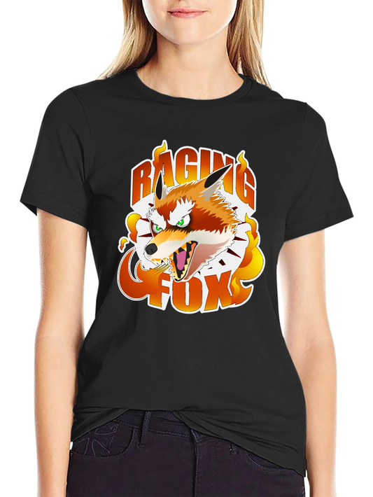 Camiseta Negra Raging Fox
