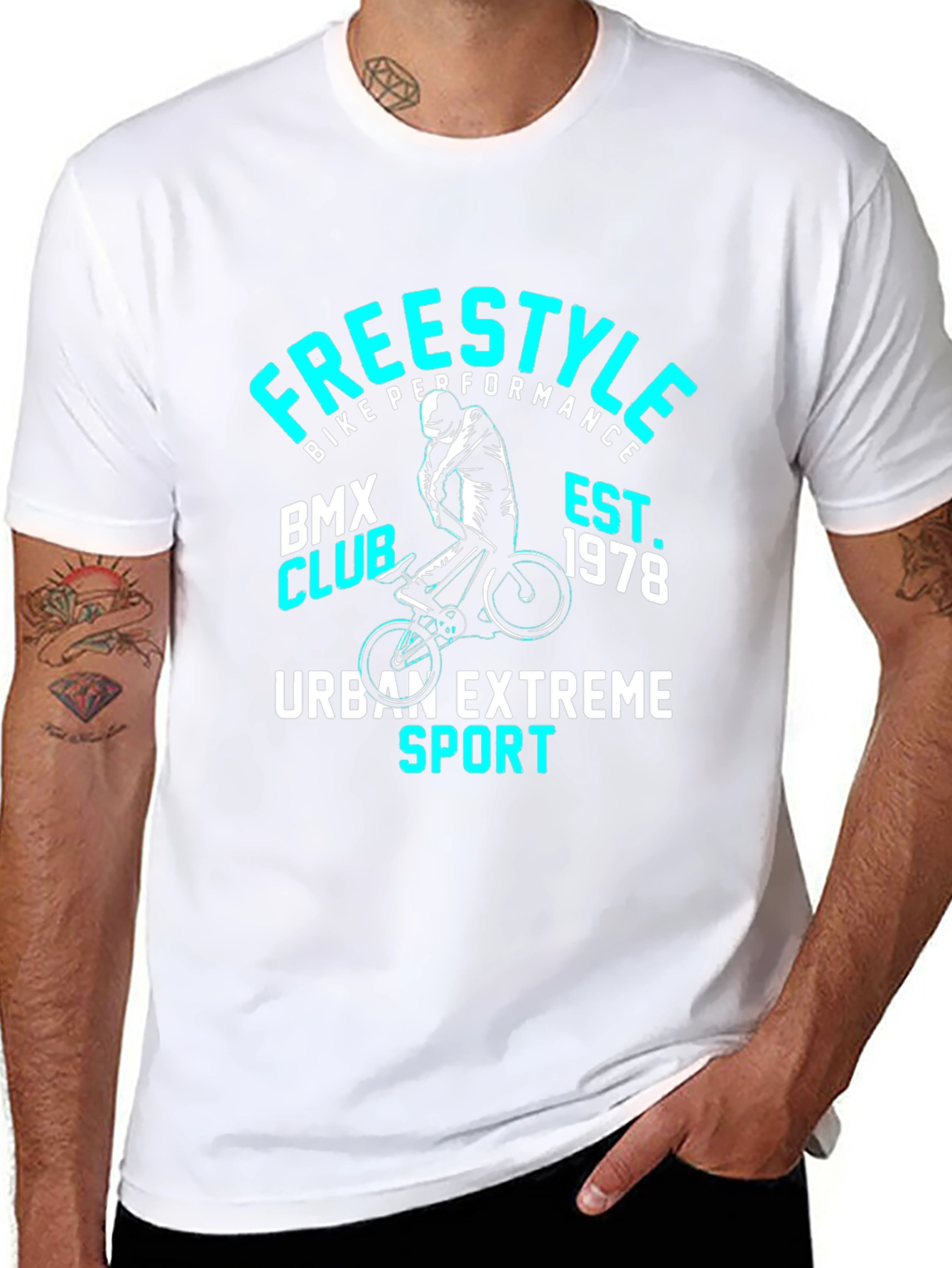 Camiseta Urbana BMX Freestyle Club