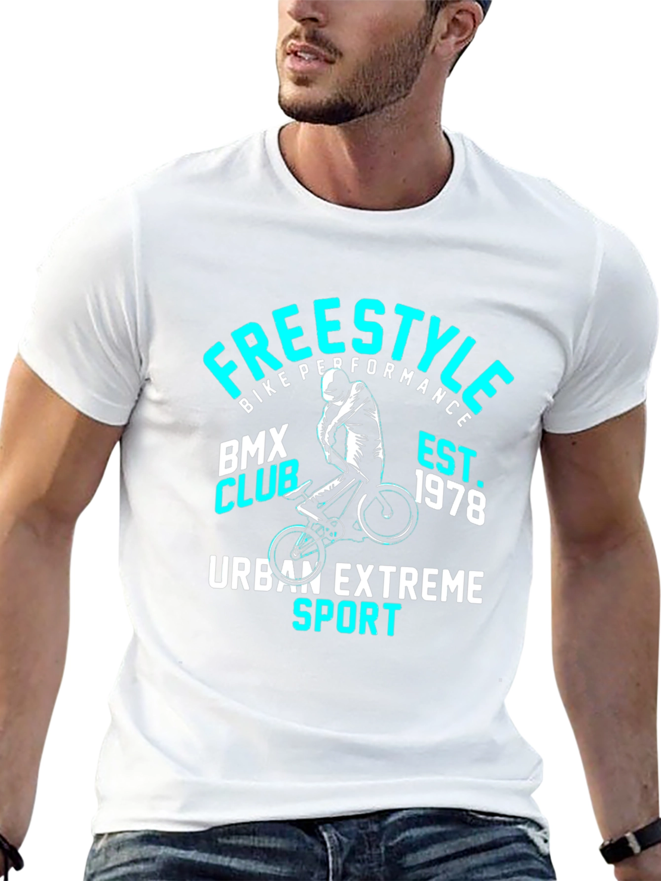 Camiseta Urbana BMX Freestyle Club
