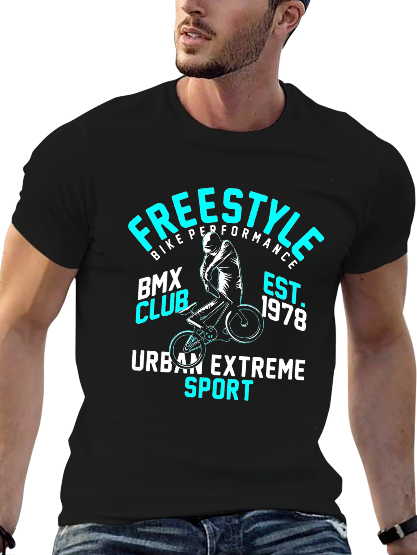 Camiseta Urbana BMX Freestyle Club