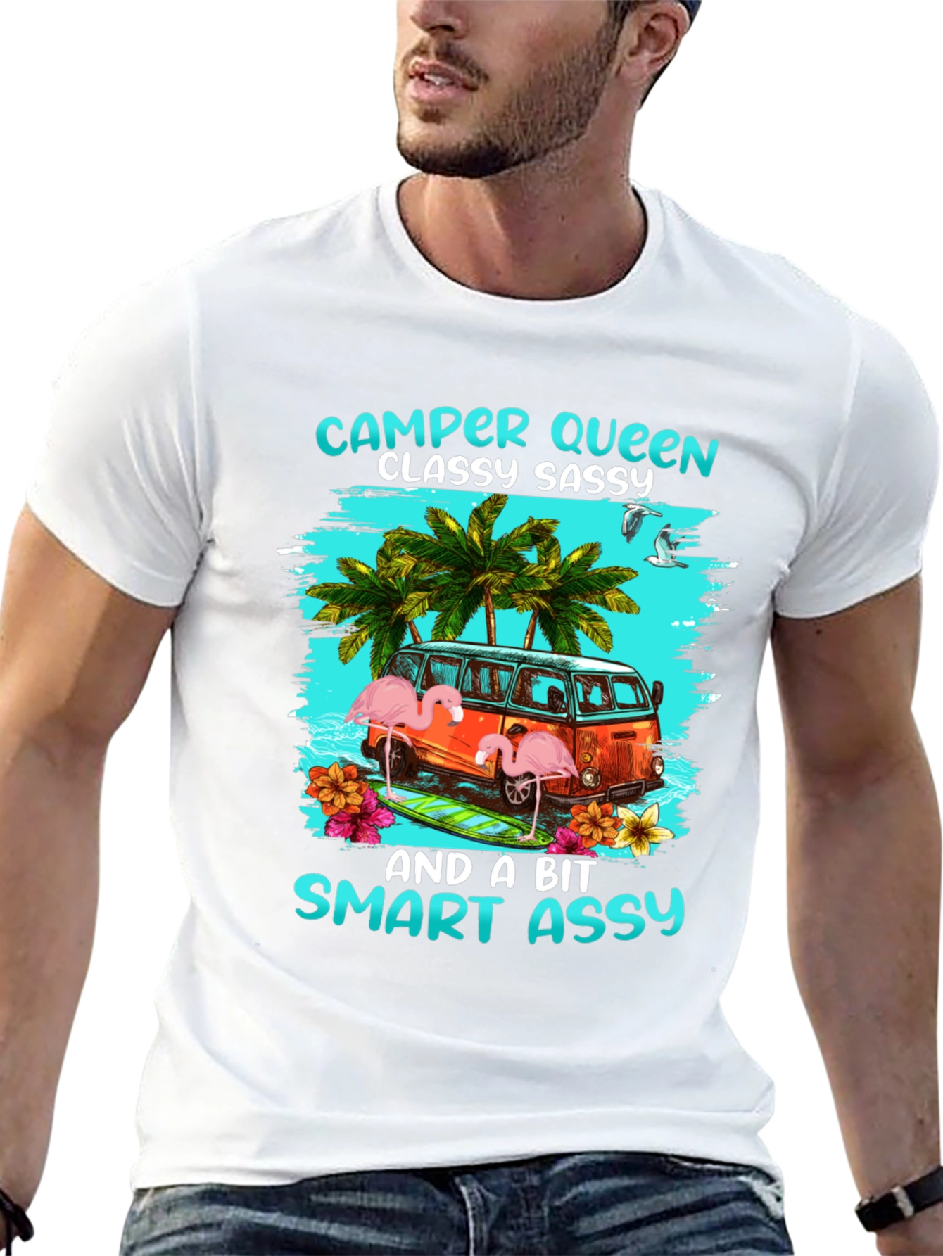 Camiseta Camper Queen Classy Sassy