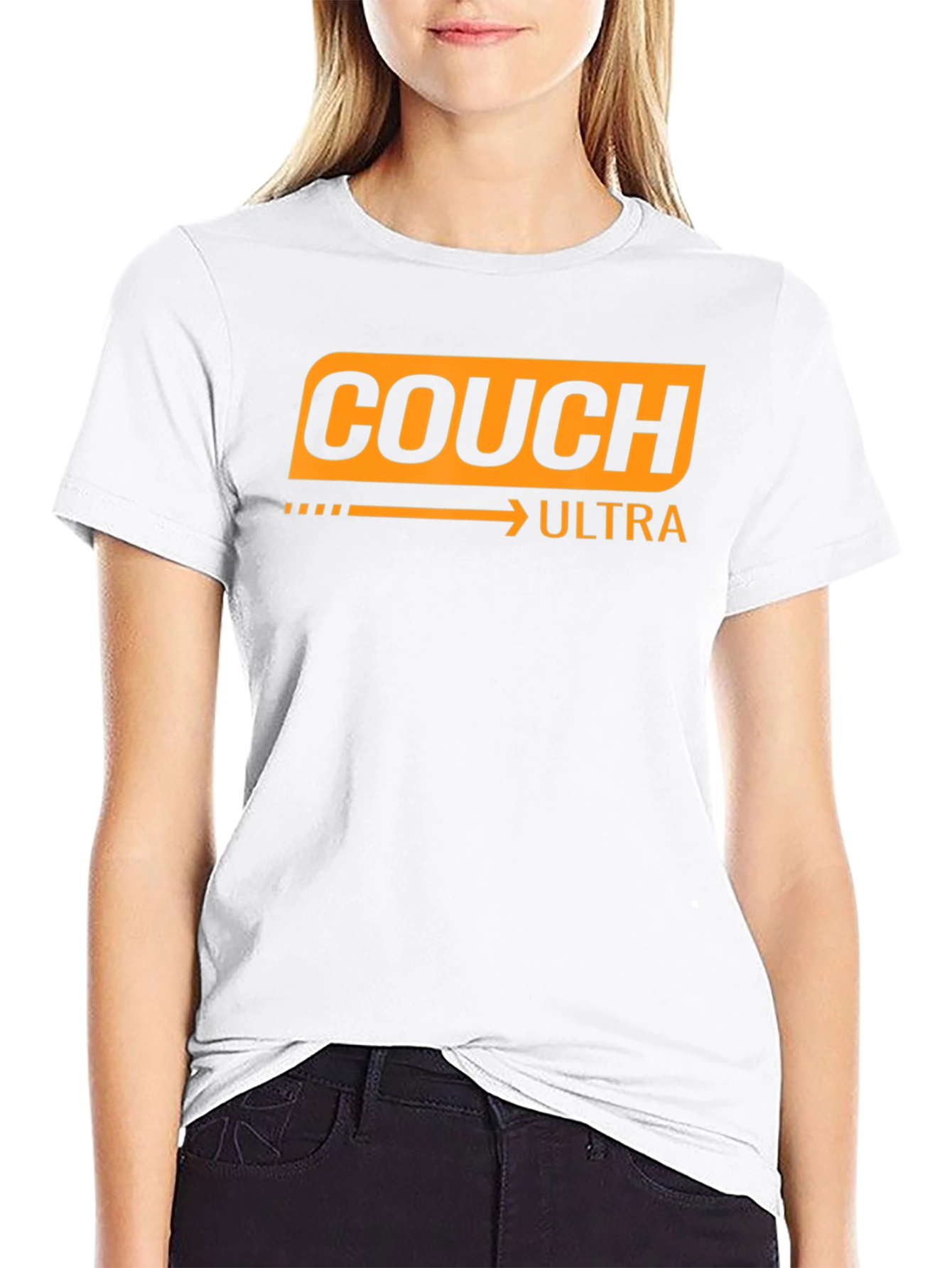 Camiseta Negra Couch Ultra para Hombre