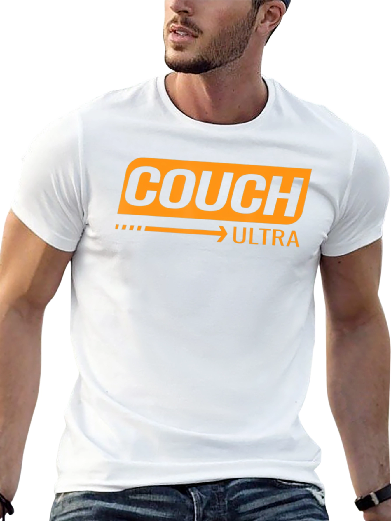 Camiseta Negra Couch Ultra para Hombre