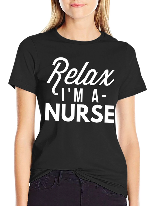 Camiseta Relax Soy Enfermera - Diseño Divertido