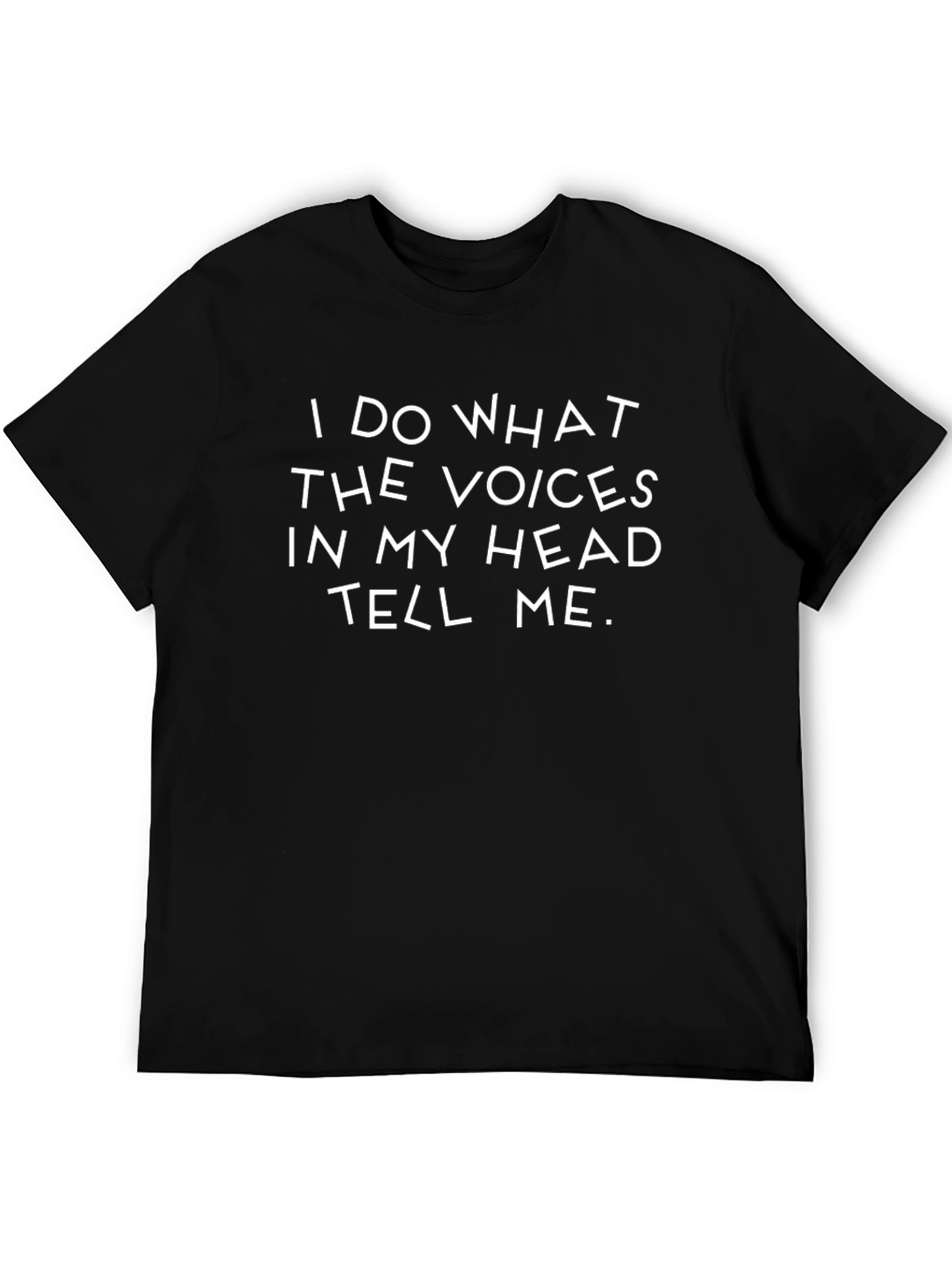 Camiseta Negra con Frase Divertida