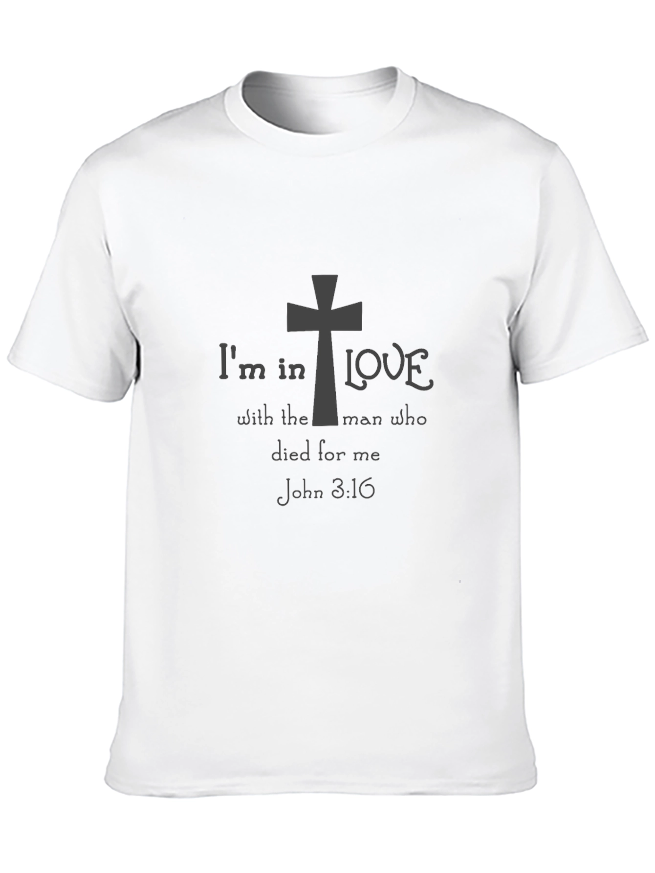 Camiseta Cristiana Estoy Enamorado del Hombre