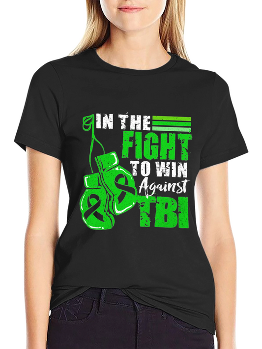 Camiseta Negra: Lucha contra el TBI