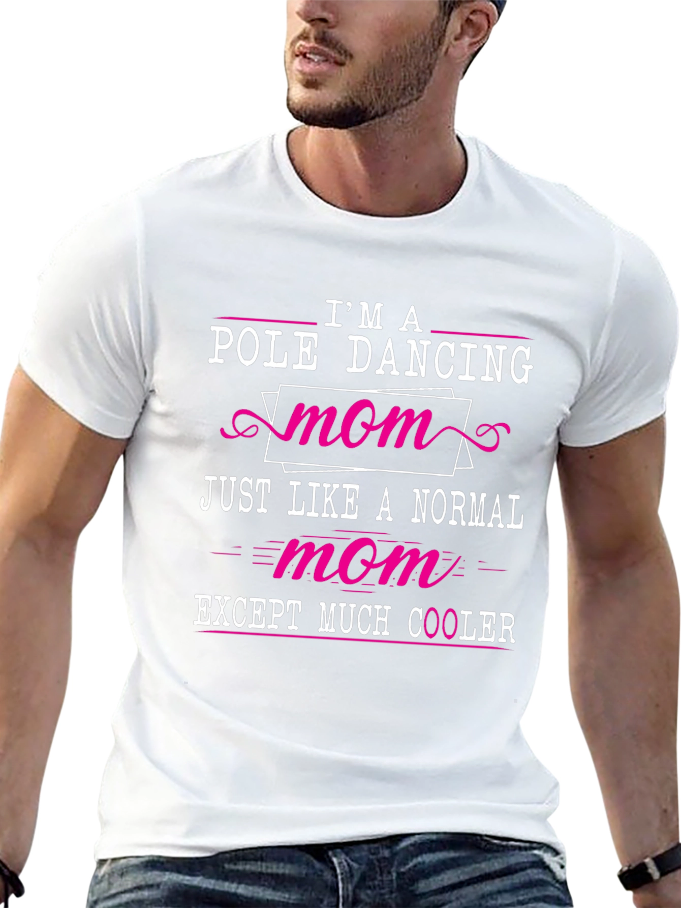 Camiseta Negra: Mamá Bailarina de Pole Dance