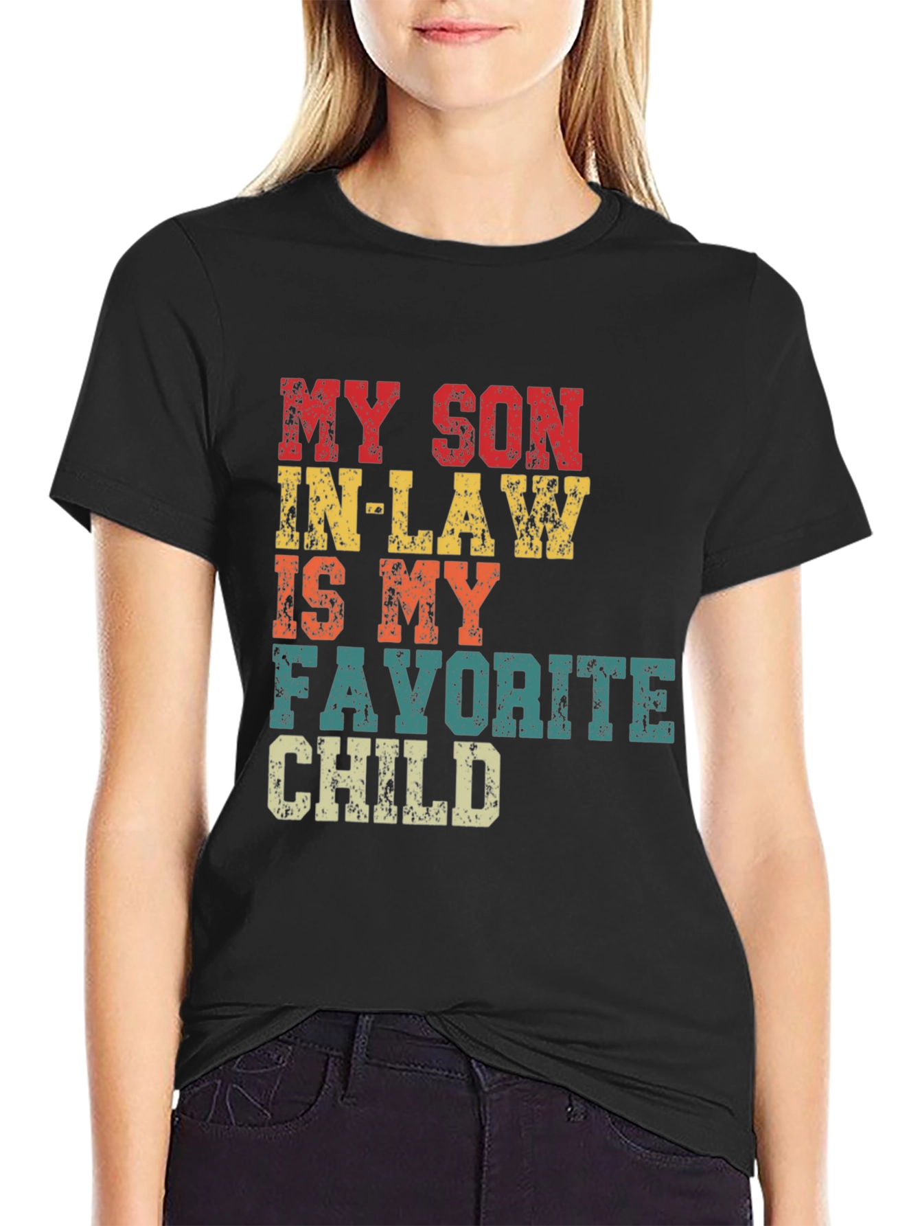 Camiseta Divertida Mi Yerno Hijo Favorito