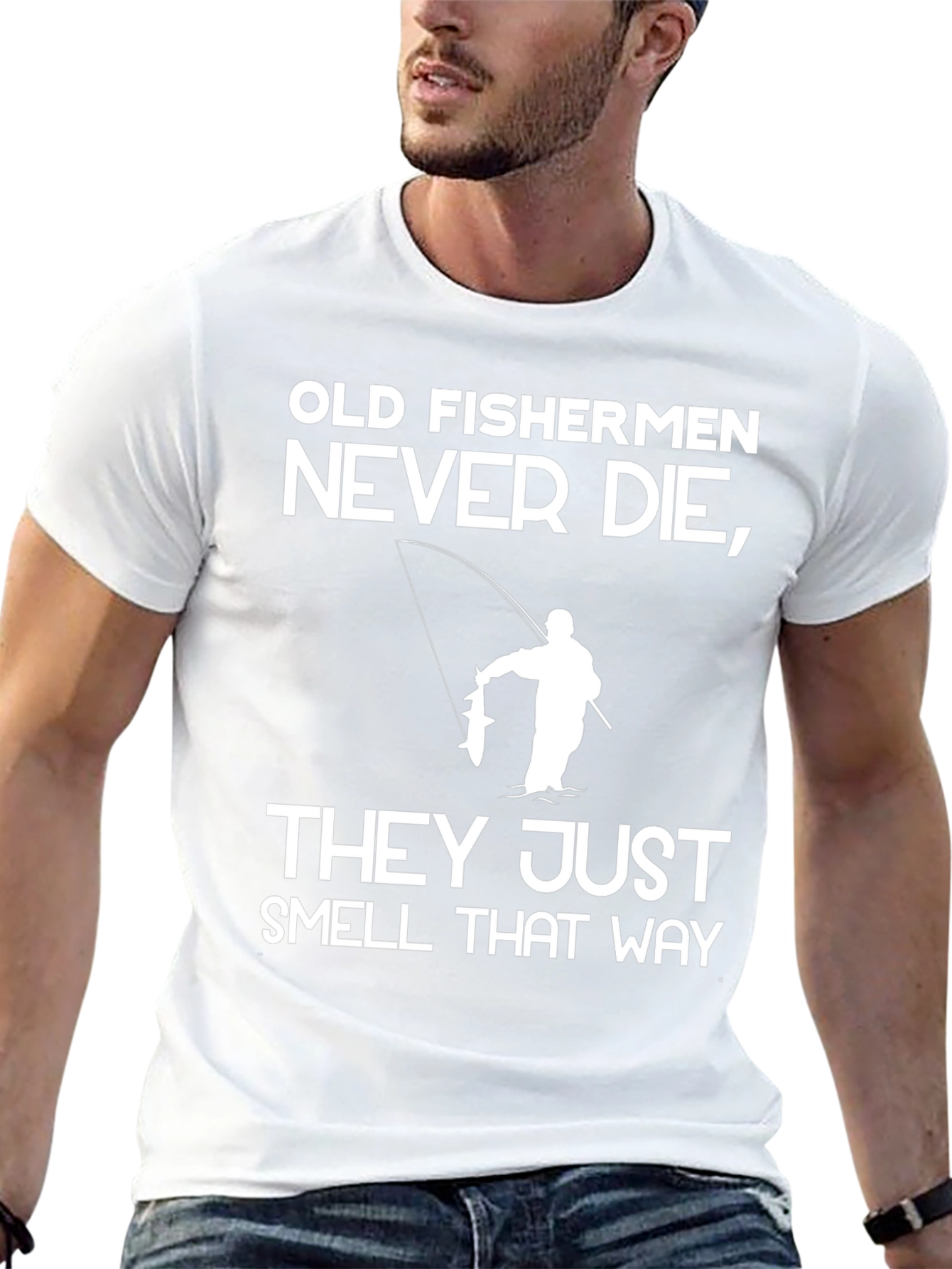 Camiseta Negra Viejos Pescadores