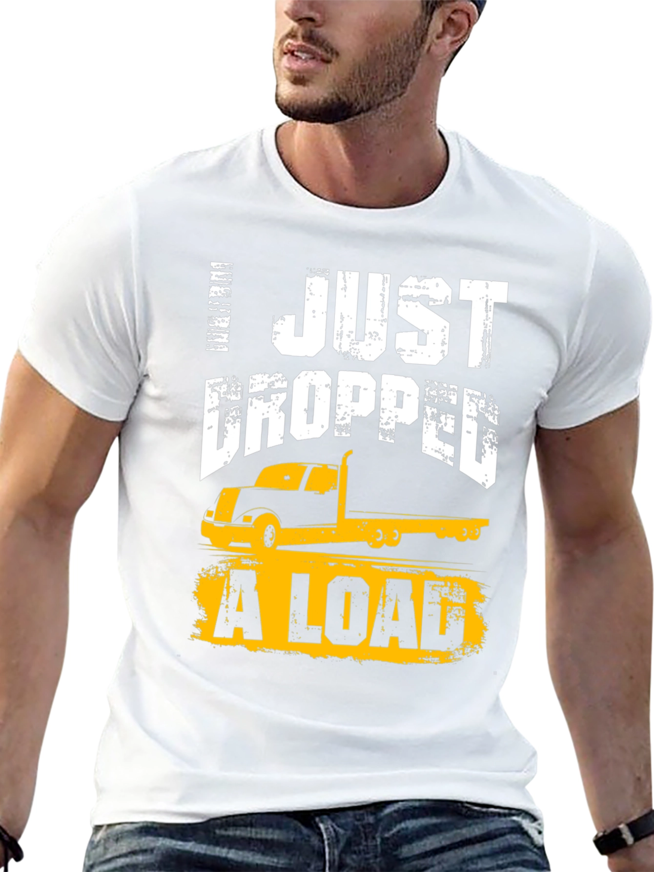 Camiseta Negra: I Just Dropped a Load