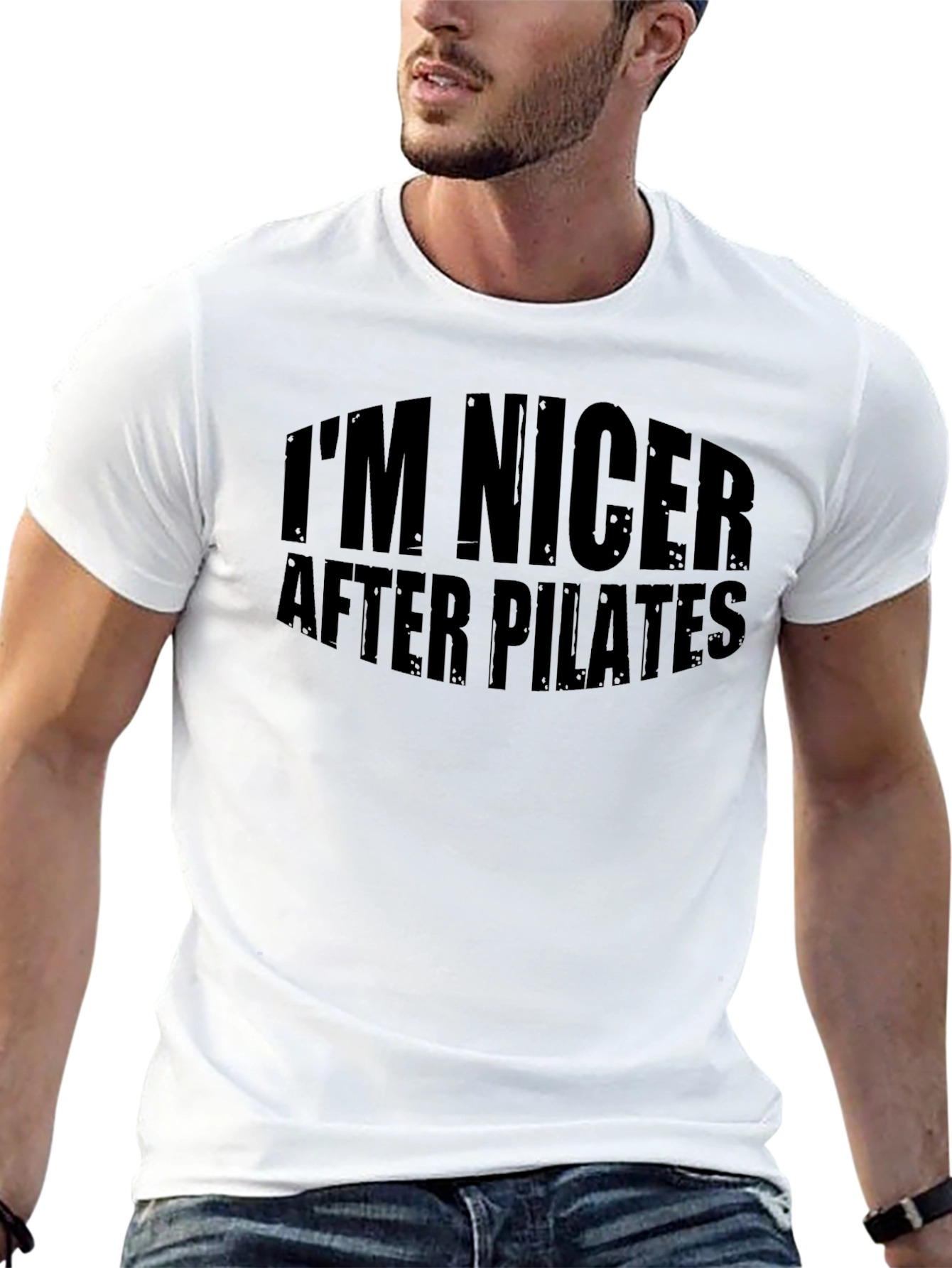 Camiseta Negra Im Nicer After Pilates