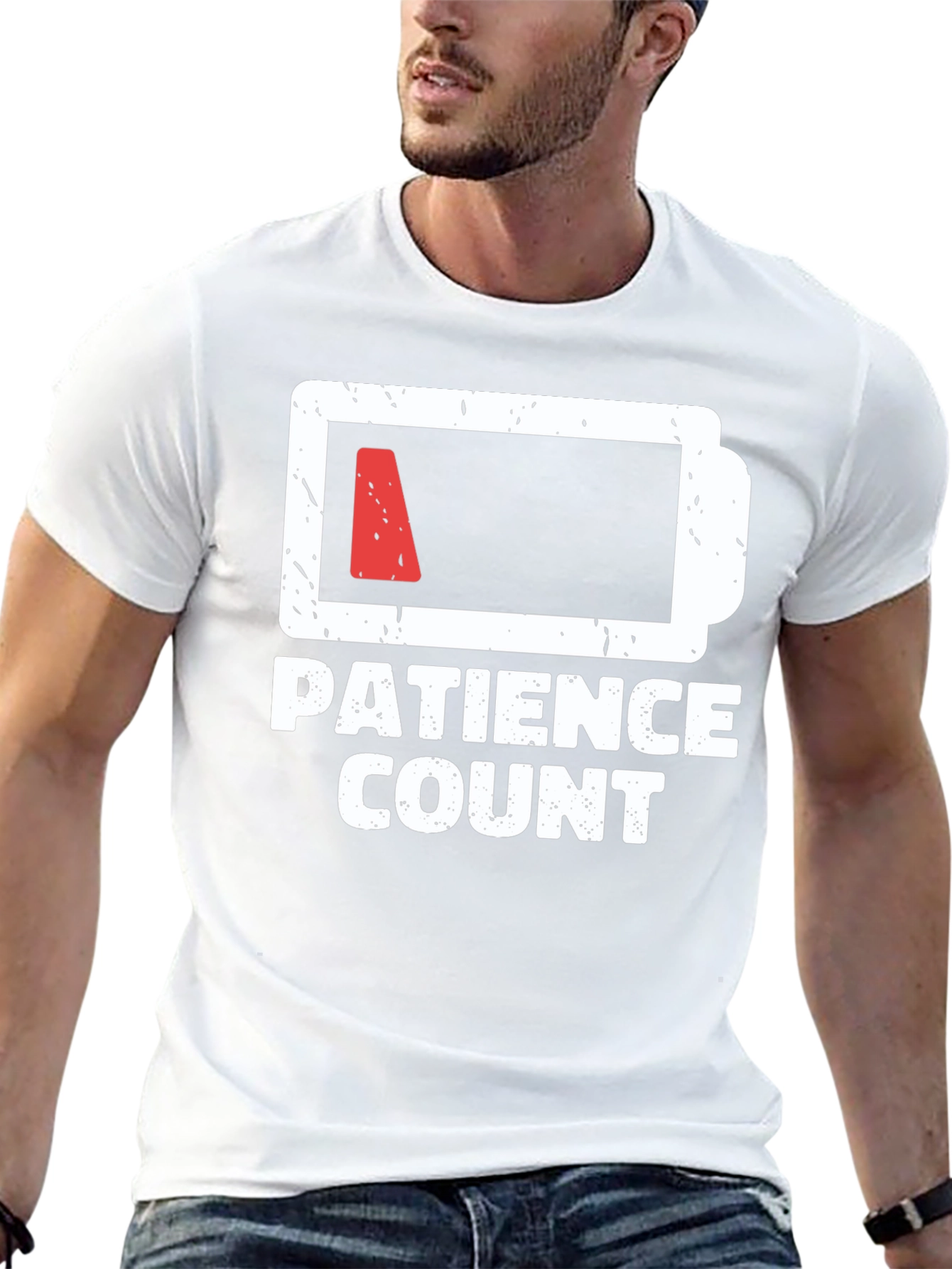 Camiseta Negra: Paciencia en Cuenta Regresiva
