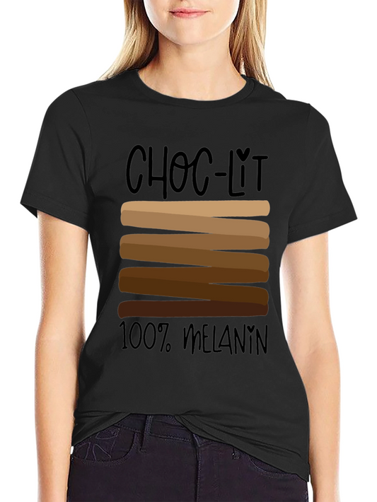 Camiseta Choc-Lit 100% Melanina