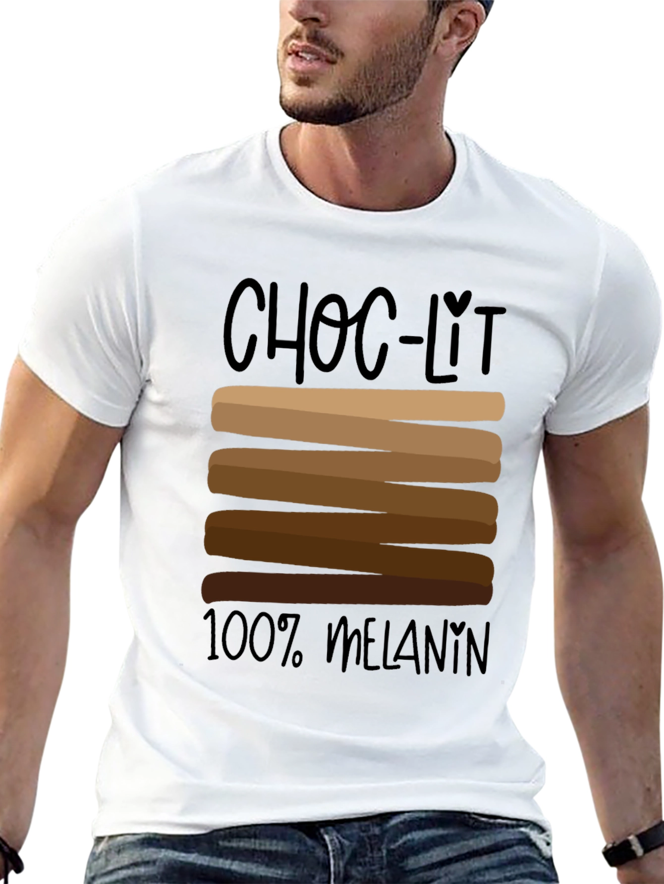 Camiseta Choc-Lit 100% Melanina