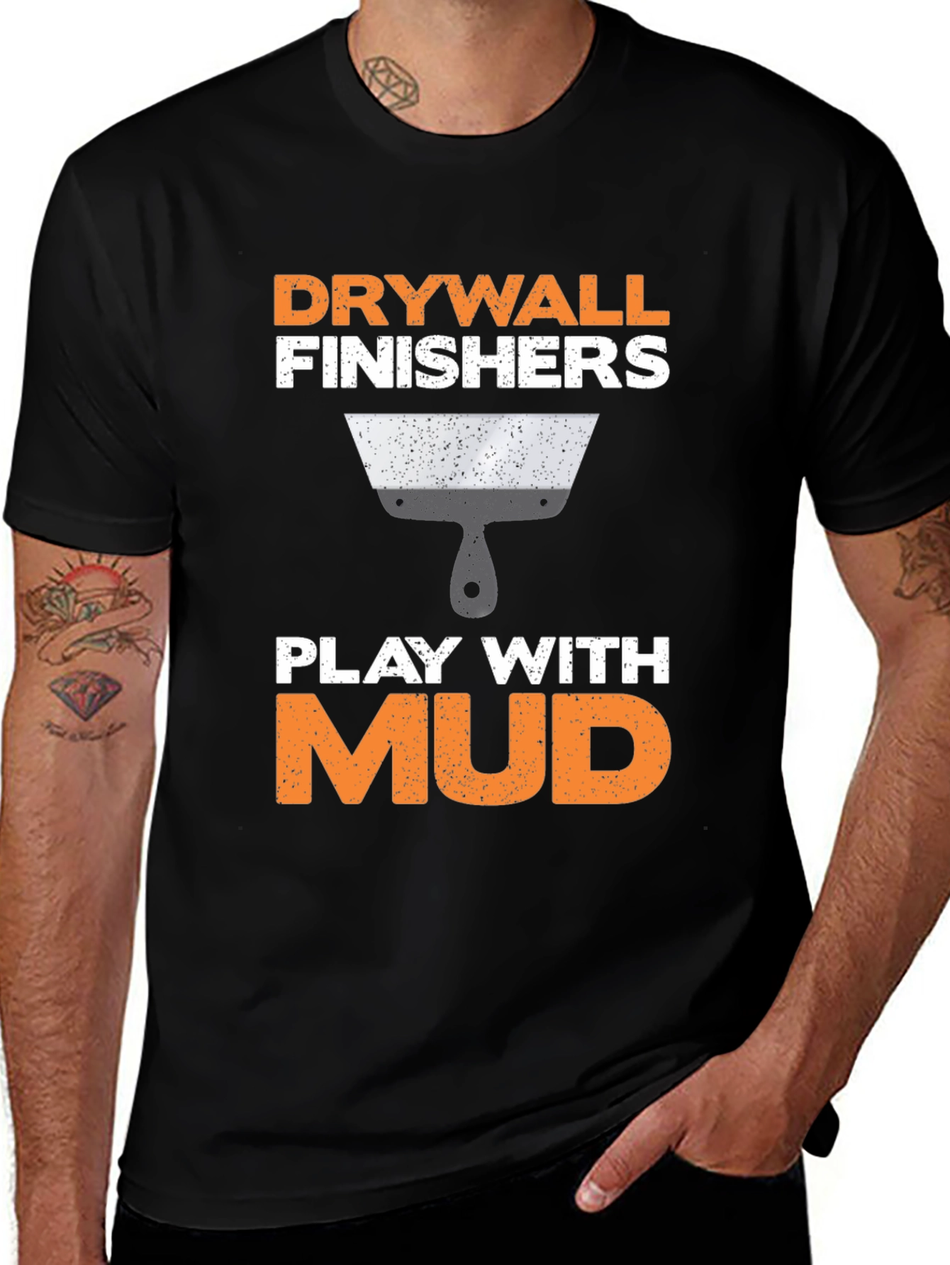 Camiseta Drywall Finishers - Play with Mud