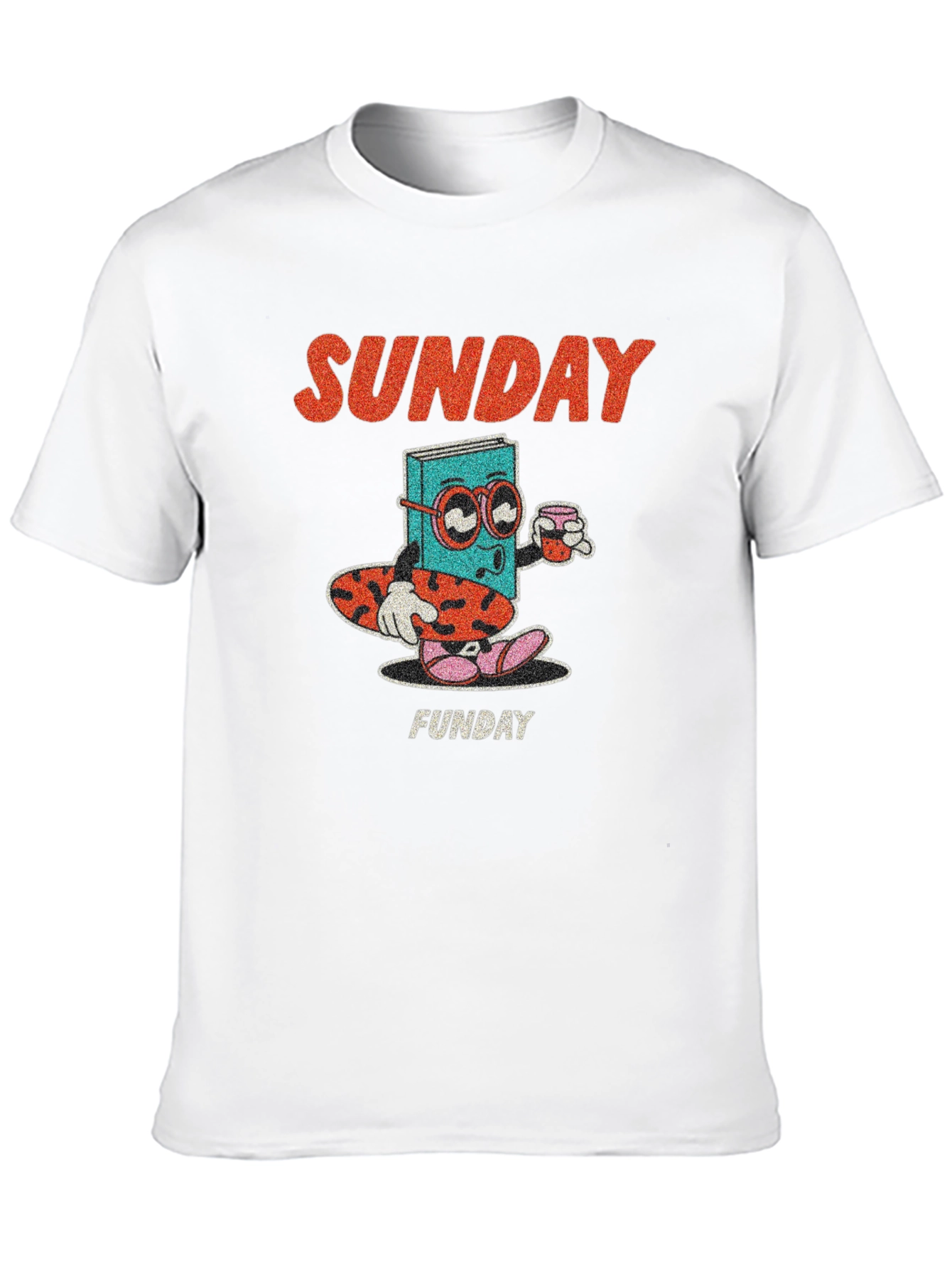 Camiseta Negra Domingo Divertido