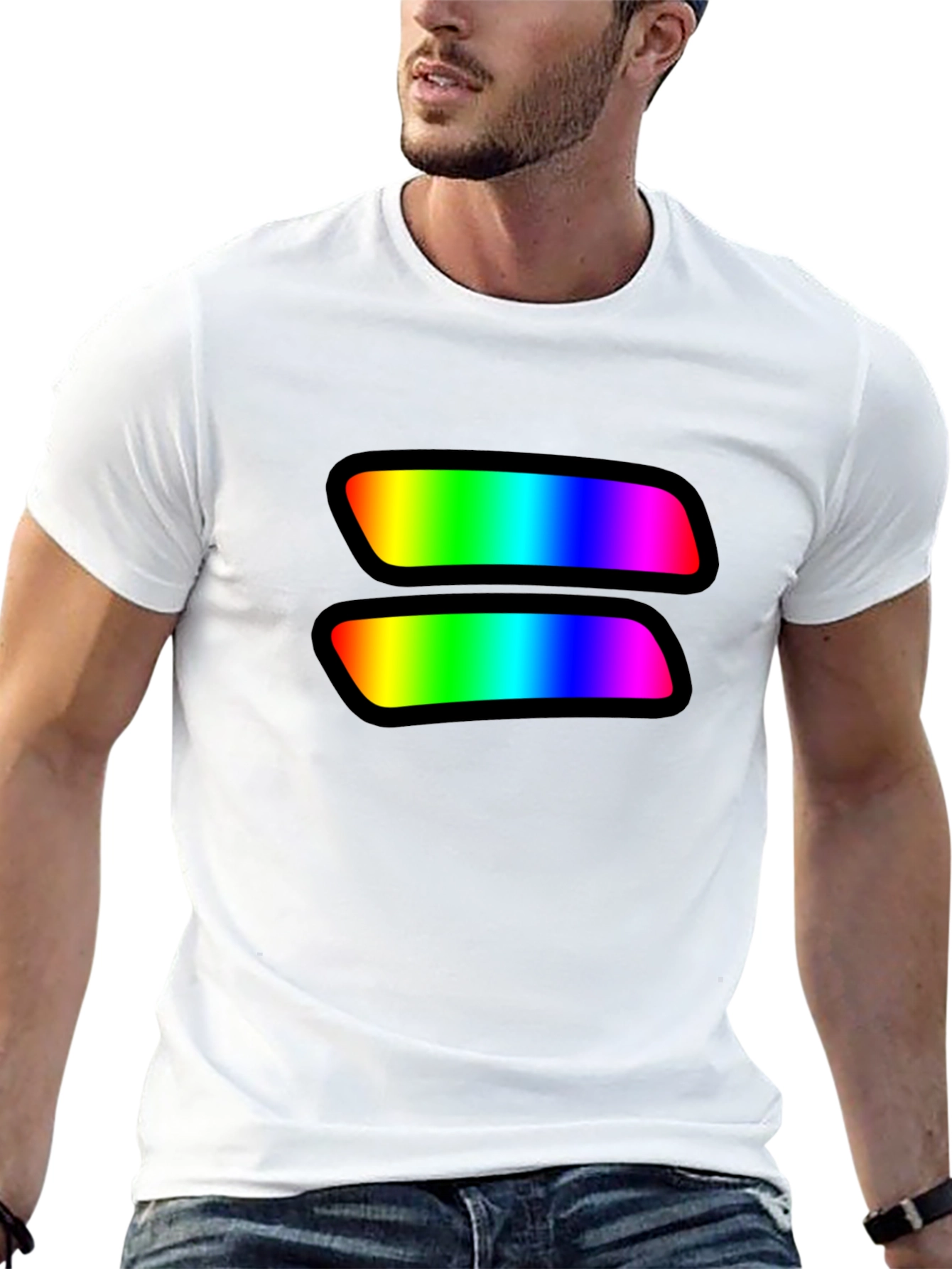 Camiseta Negra LGBTQ+ Igualdad