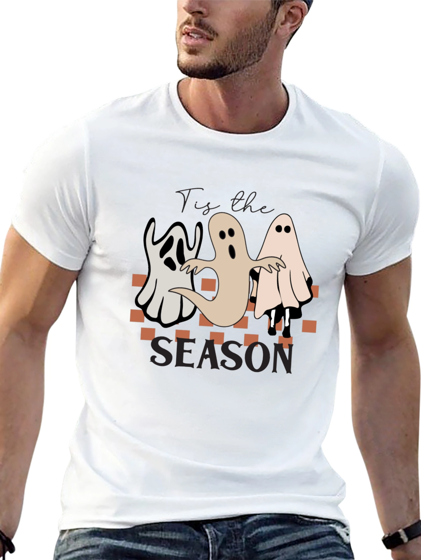 Camiseta de Halloween con Fantasmas