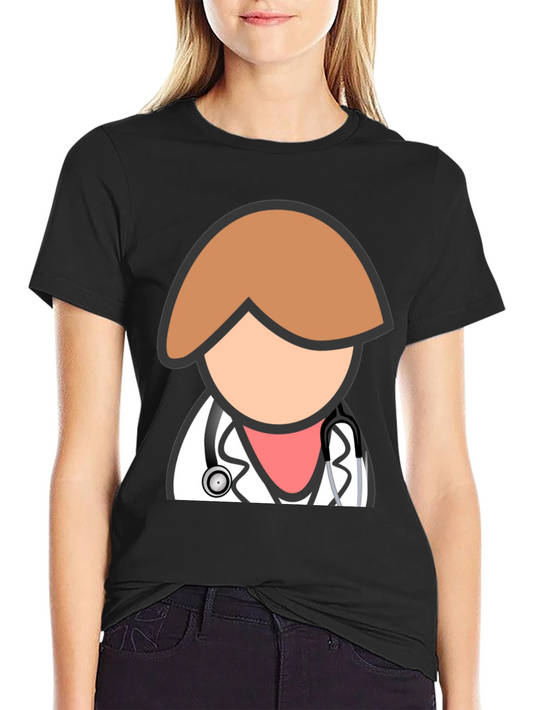 Camiseta Negra Doctor Divertido