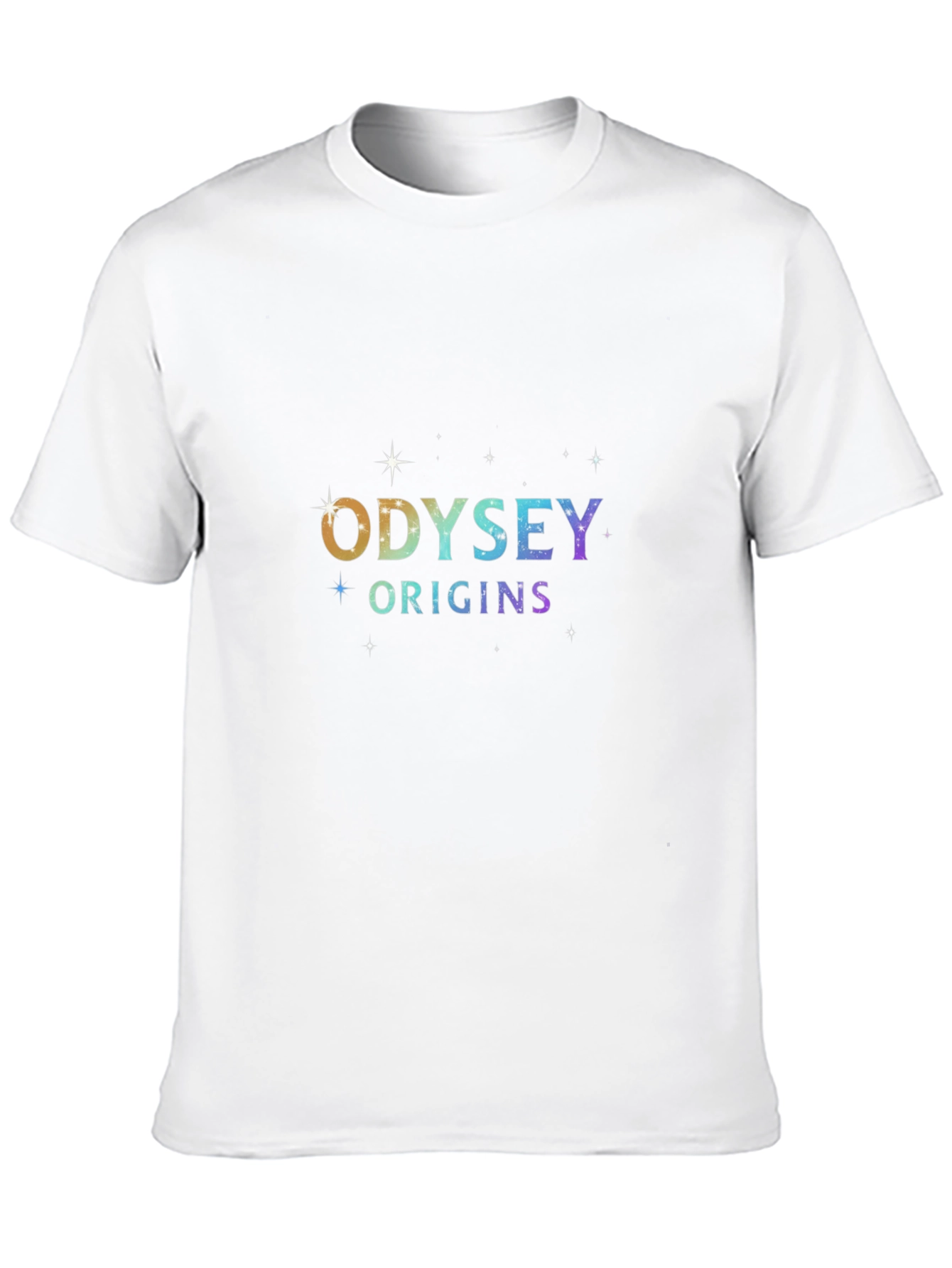Camiseta Negra Unisex Odyssey Origins Estelar