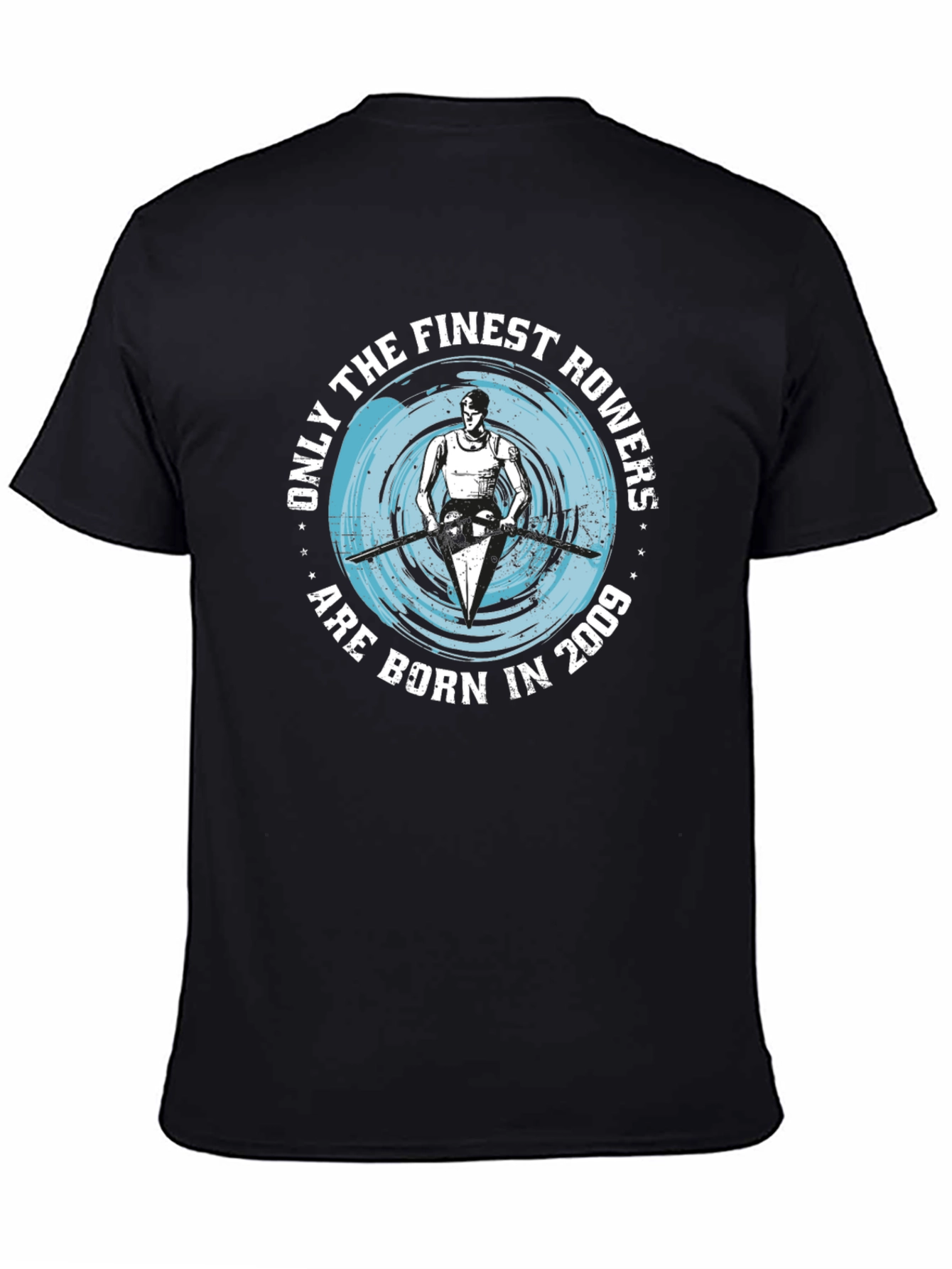 Camiseta Negra de Rower Nacidos en 2009