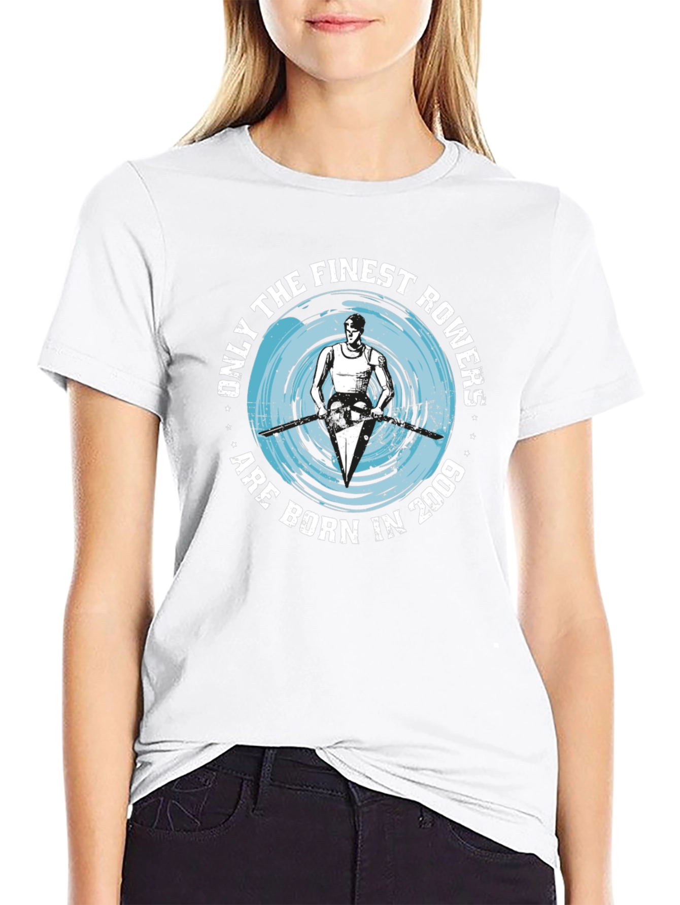 Camiseta Negra de Rower Nacidos en 2009