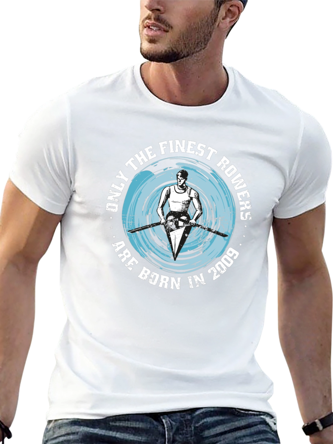 Camiseta Negra de Rower Nacidos en 2009
