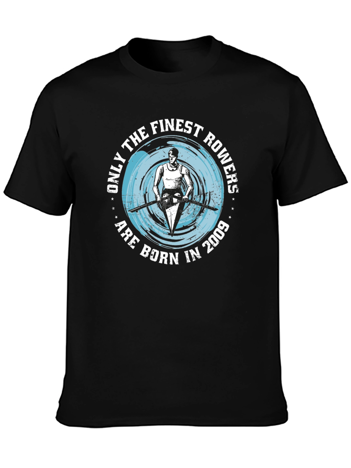 Camiseta Negra de Rower Nacidos en 2009