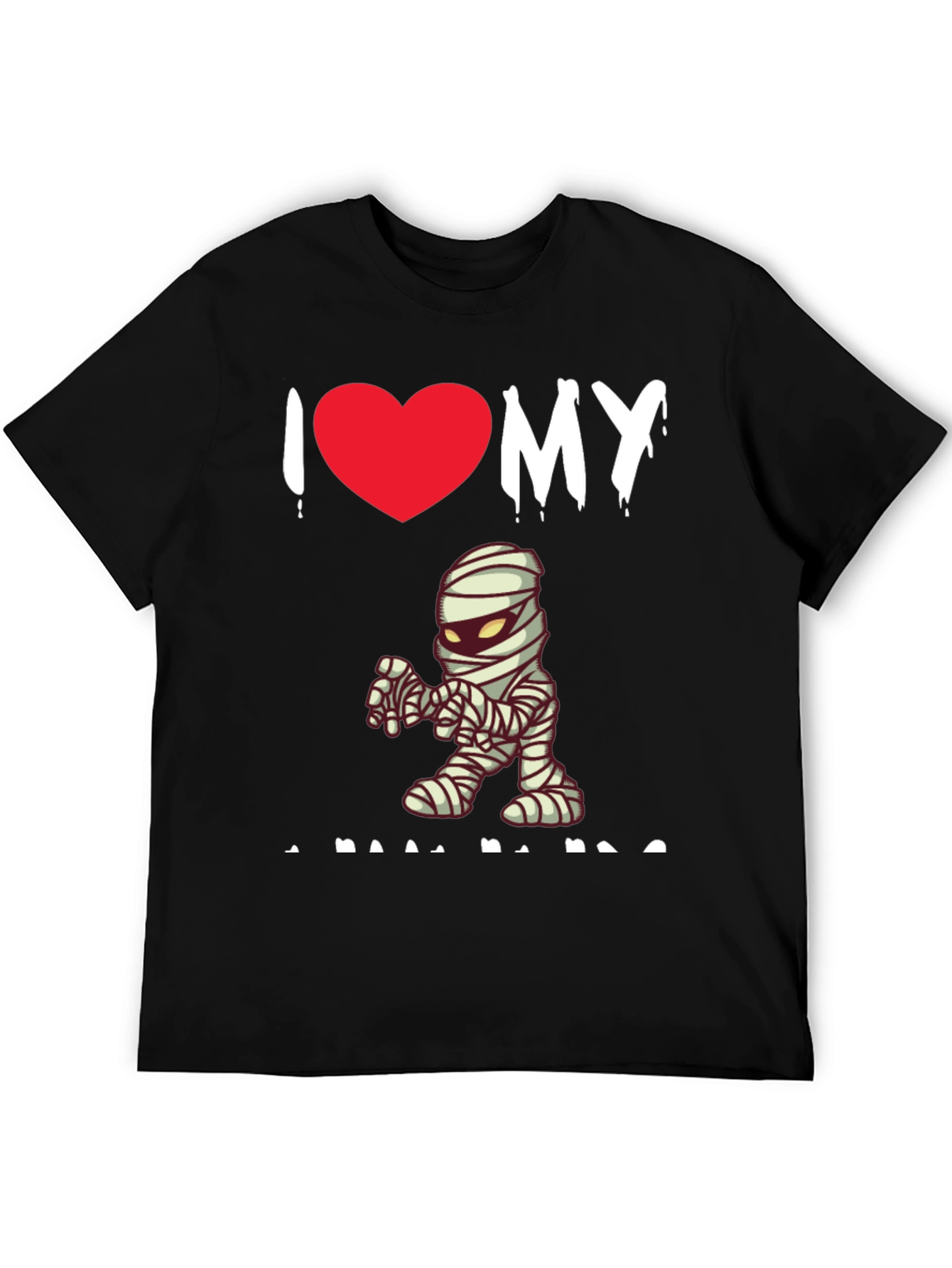 Camiseta I Love My Mummy de Halloween