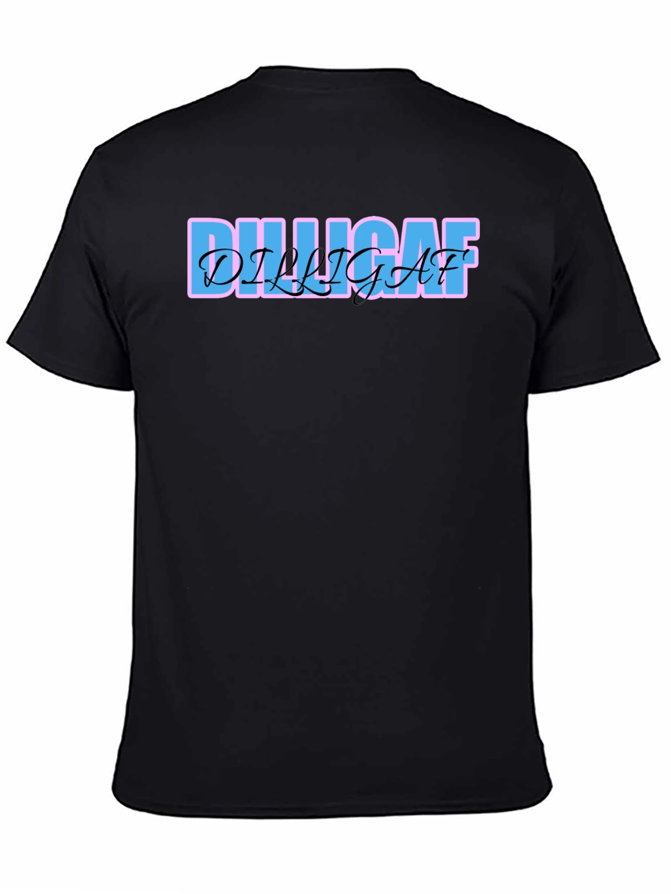 Camiseta Negra DILLIGAF