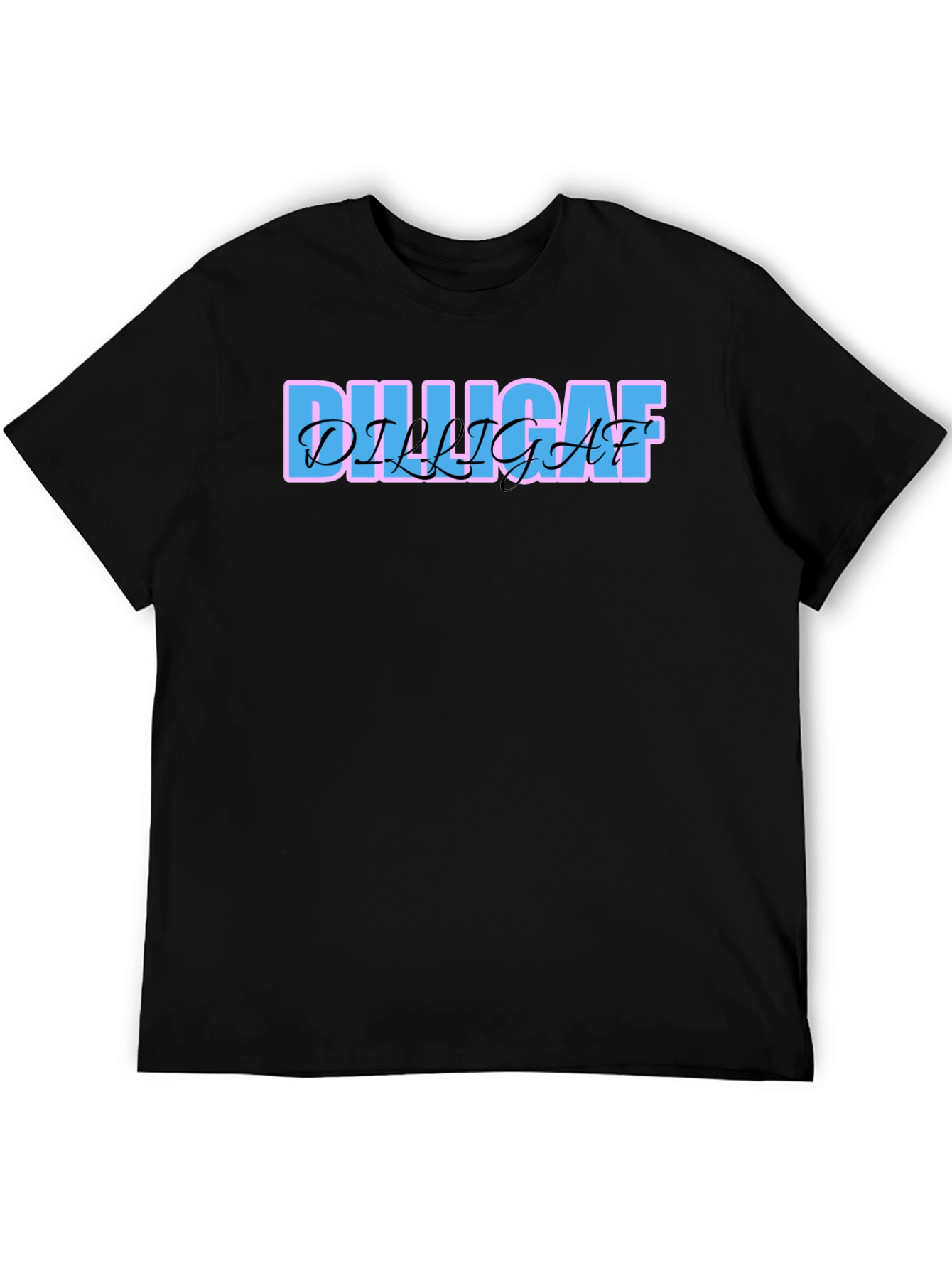 Camiseta Negra DILLIGAF