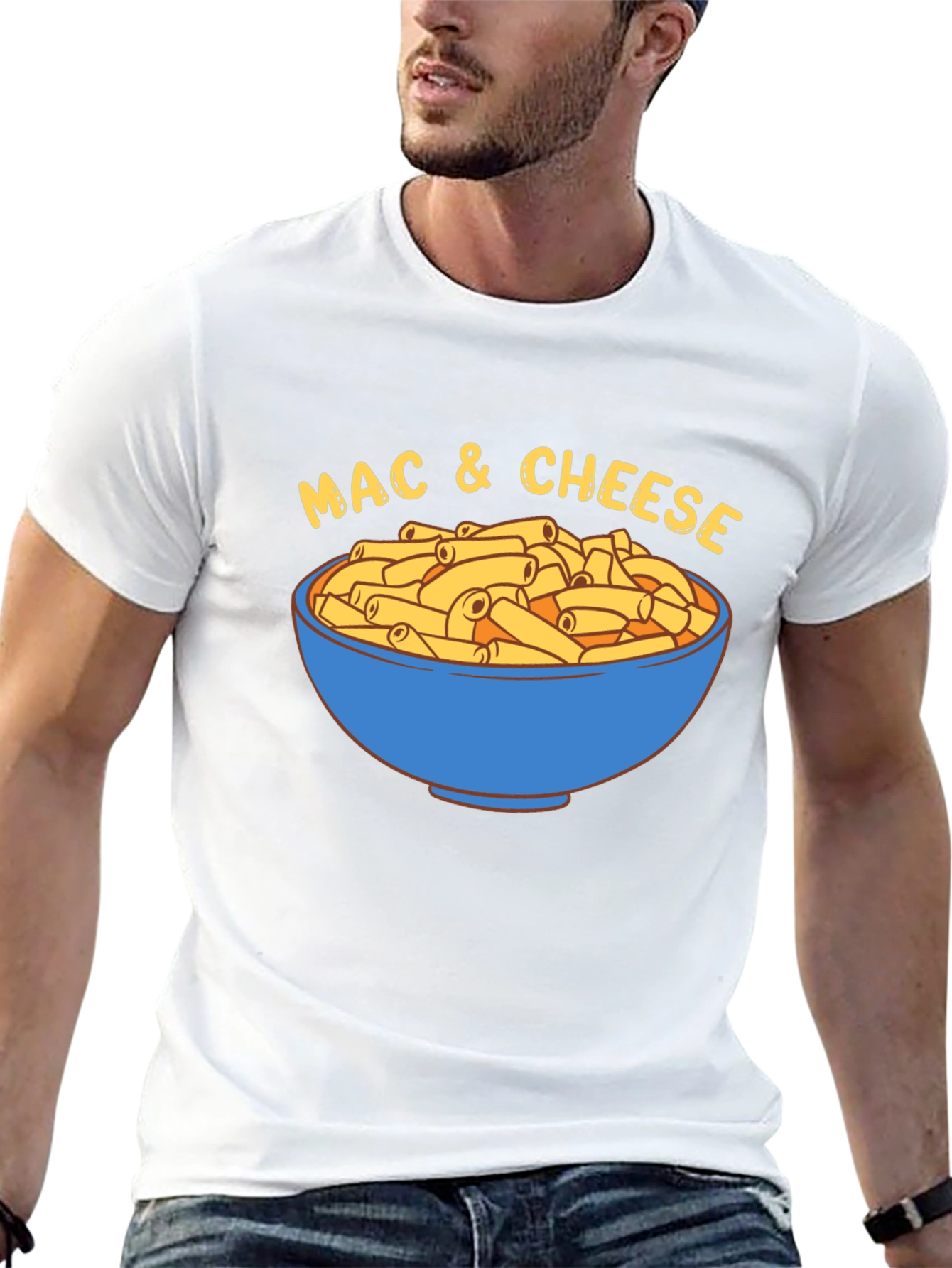 Camiseta Negra Mac & Cheese