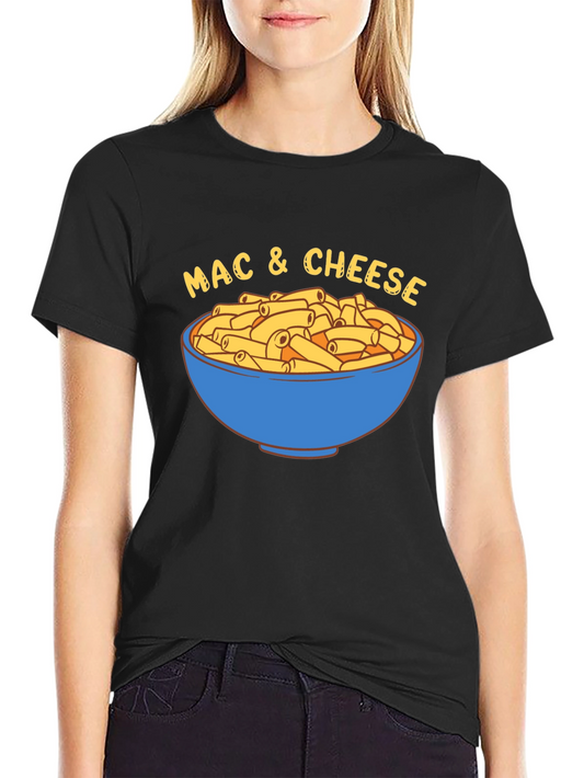 Camiseta Negra Mac & Cheese
