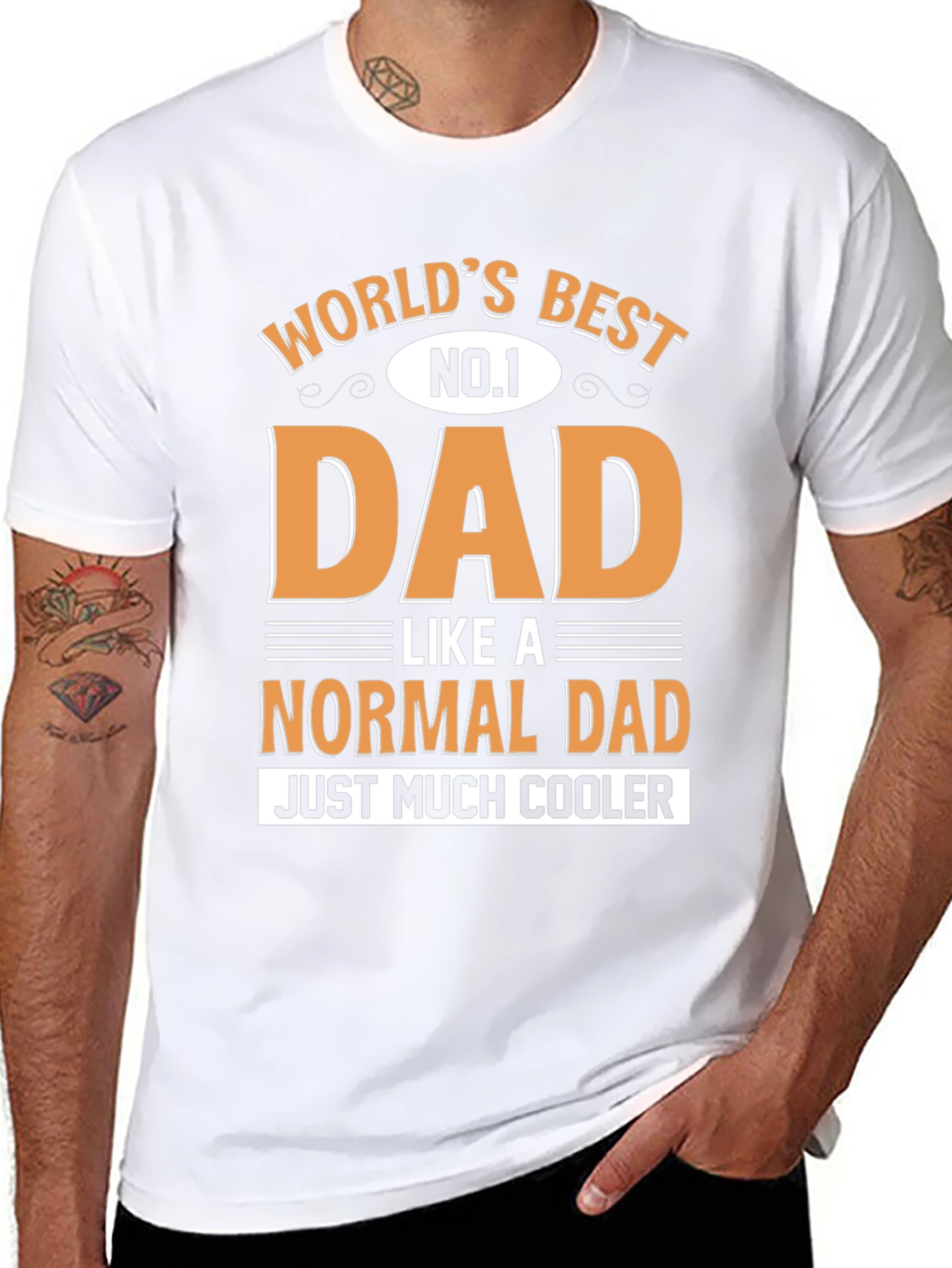 Camiseta Negra Día del Padre: El Mejor Papá